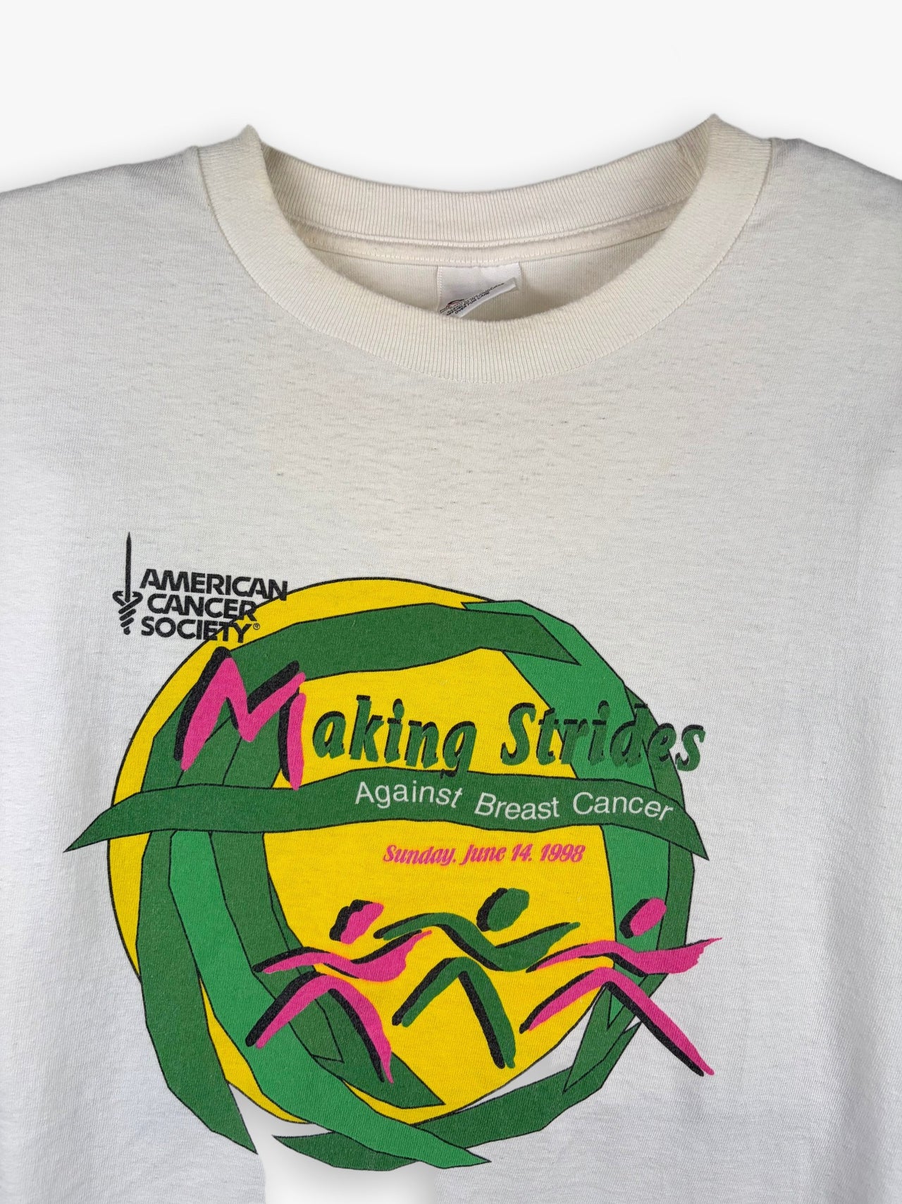 1998 Making Strides Against Breast Cancer T-Shirt