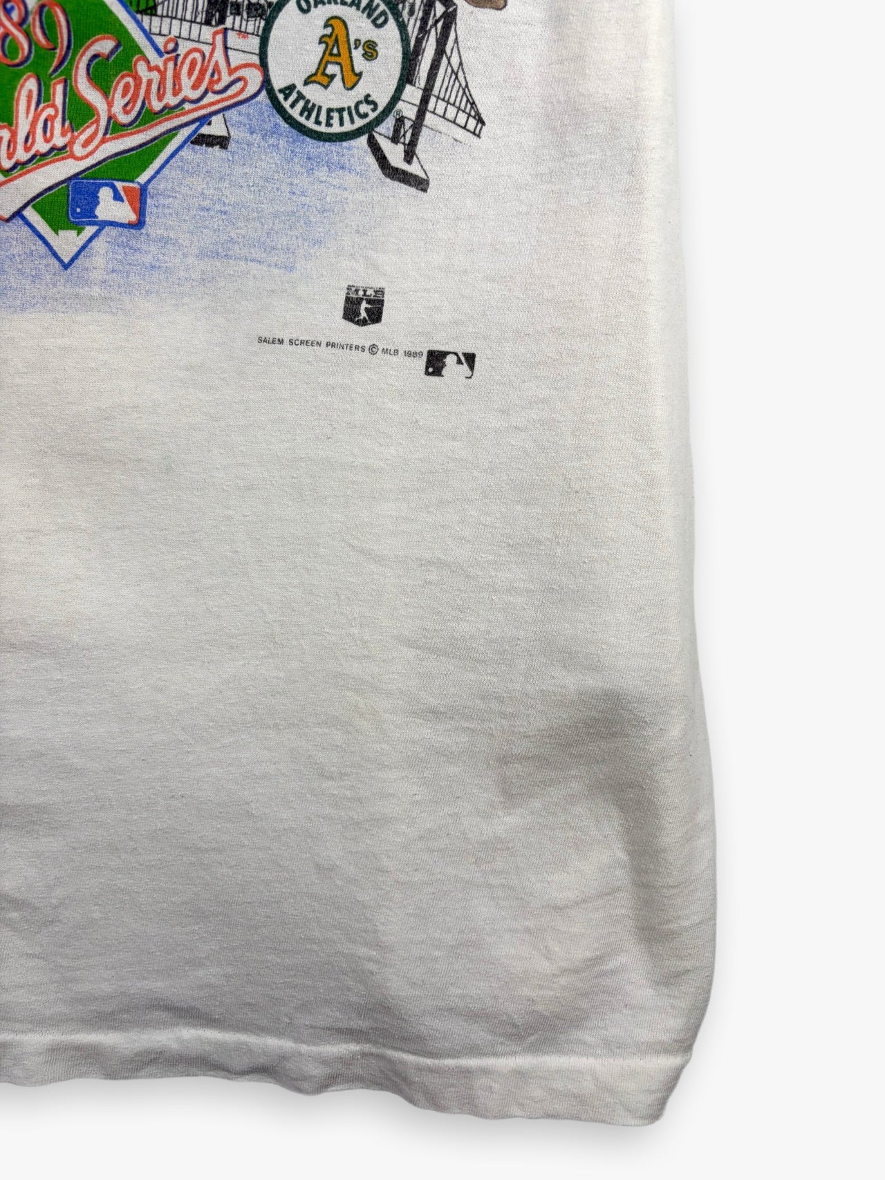 1989 Salem Sportswear World Series Battle of the Bay T-Shirt