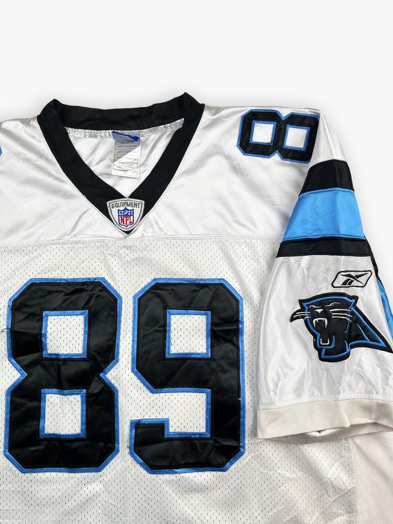 2000s Reebok NFL Carolina Panthers Steve Smith Jersey