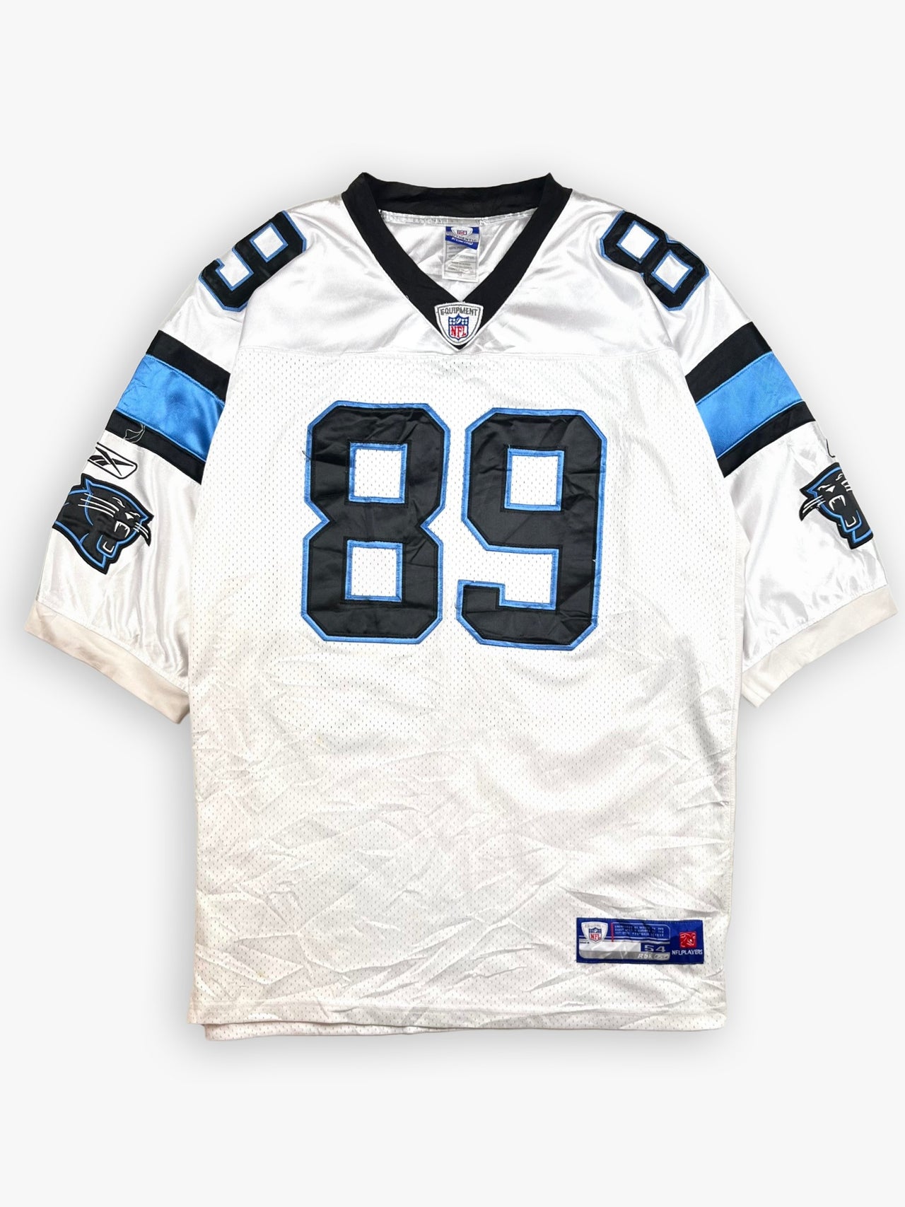2000s Reebok NFL Carolina Panthers Steve Smith Jersey