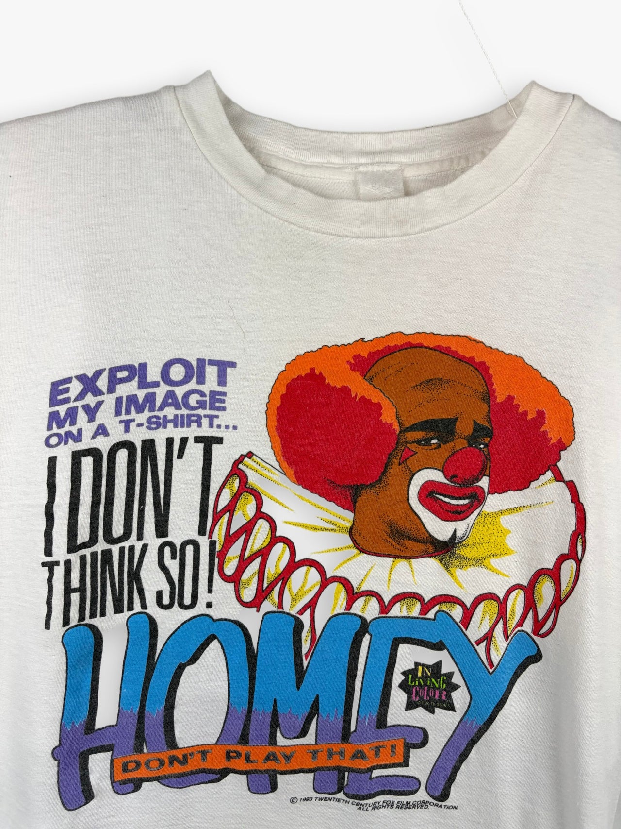 1990 In Living Color Homey the Clown T-Shirt