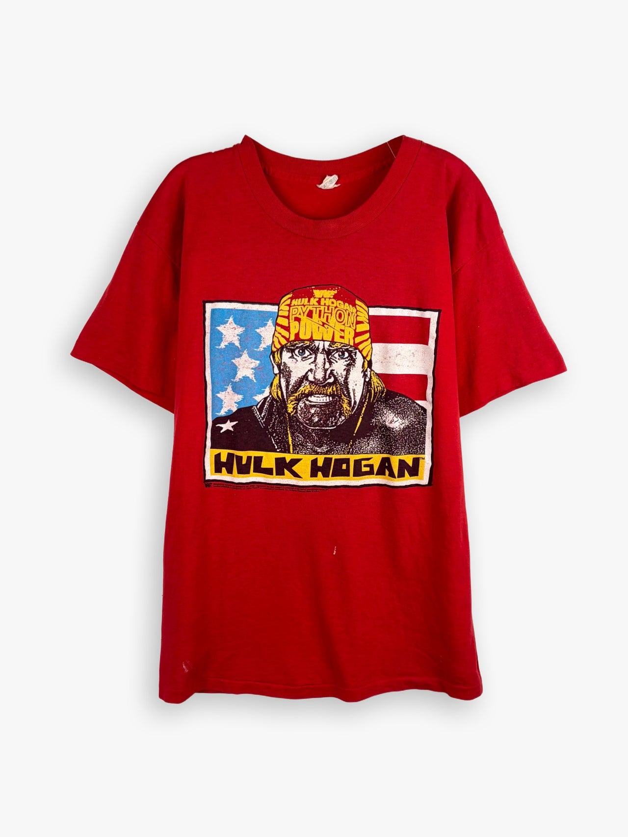 1991 WWF Hulk Hogan WWE Promo T-Shirt