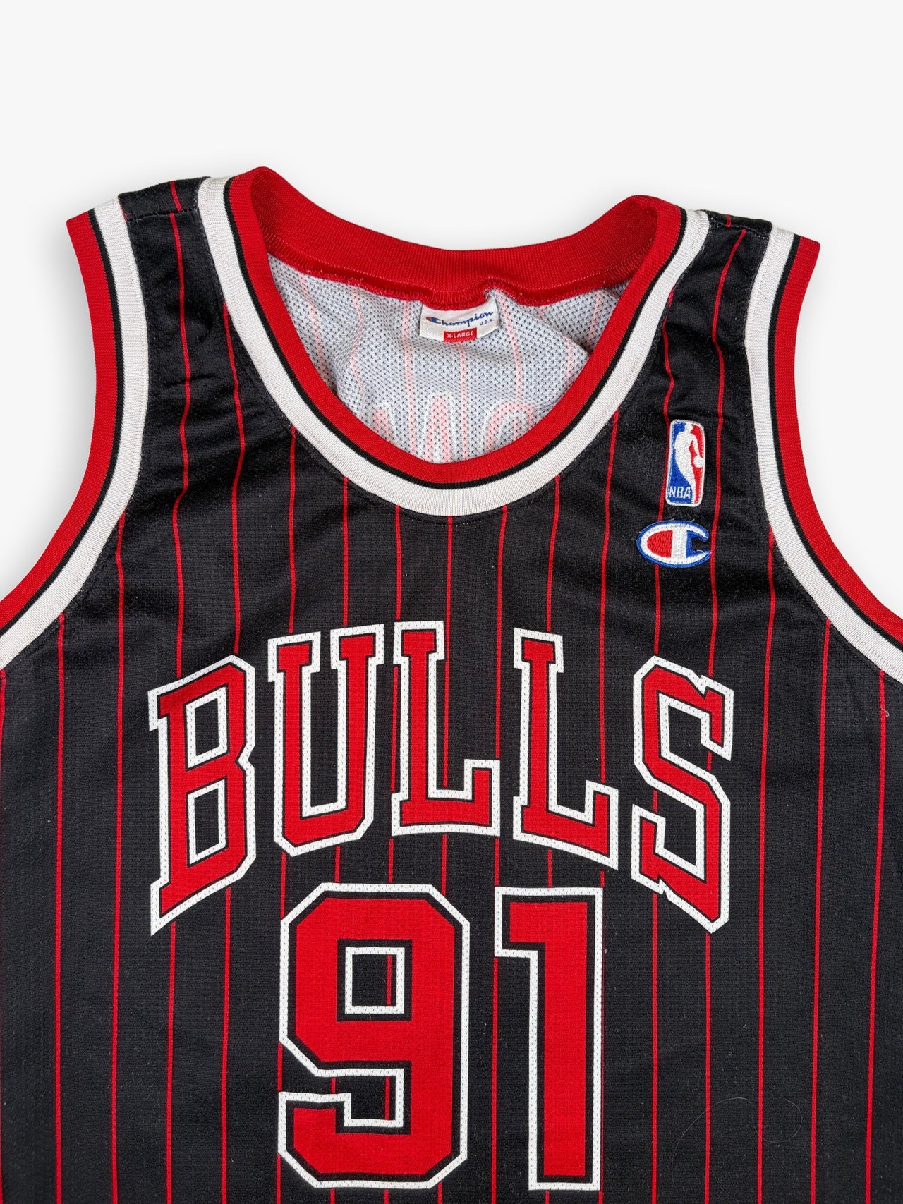 1990s Champion  Bulls Dennis Rodman NBA Jersey