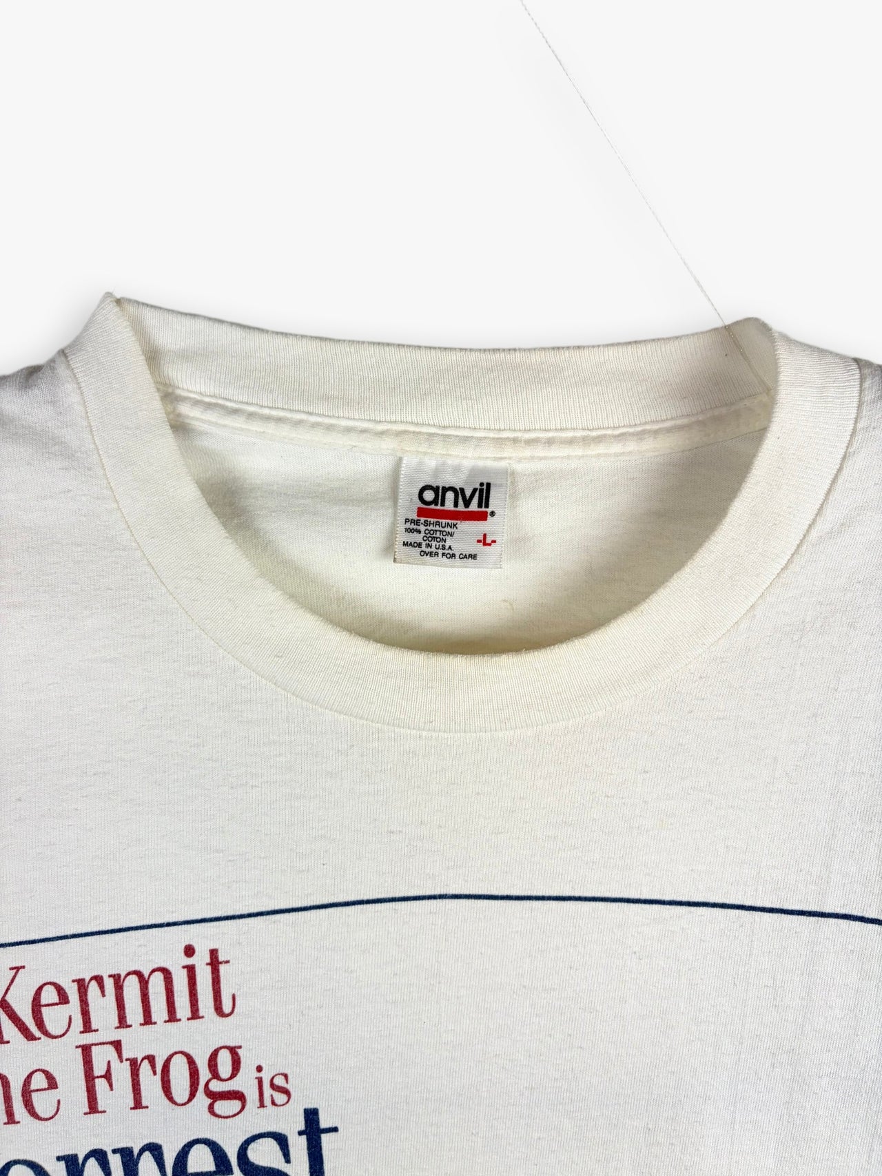 1990s Forrest Gump Kermit the Frog Parody T-Shirt