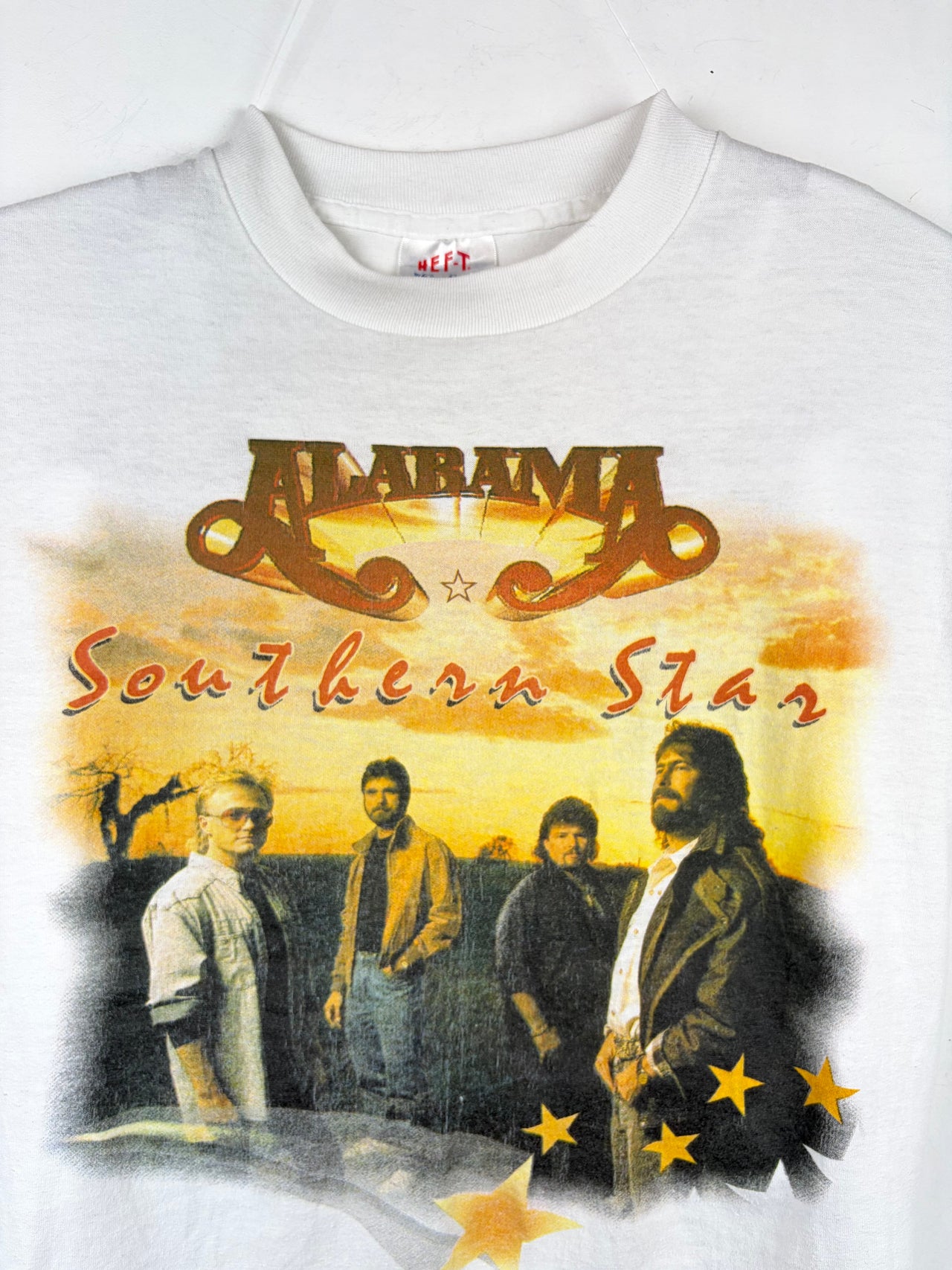 1989 Alabama Southern Star Tour T-Shirt