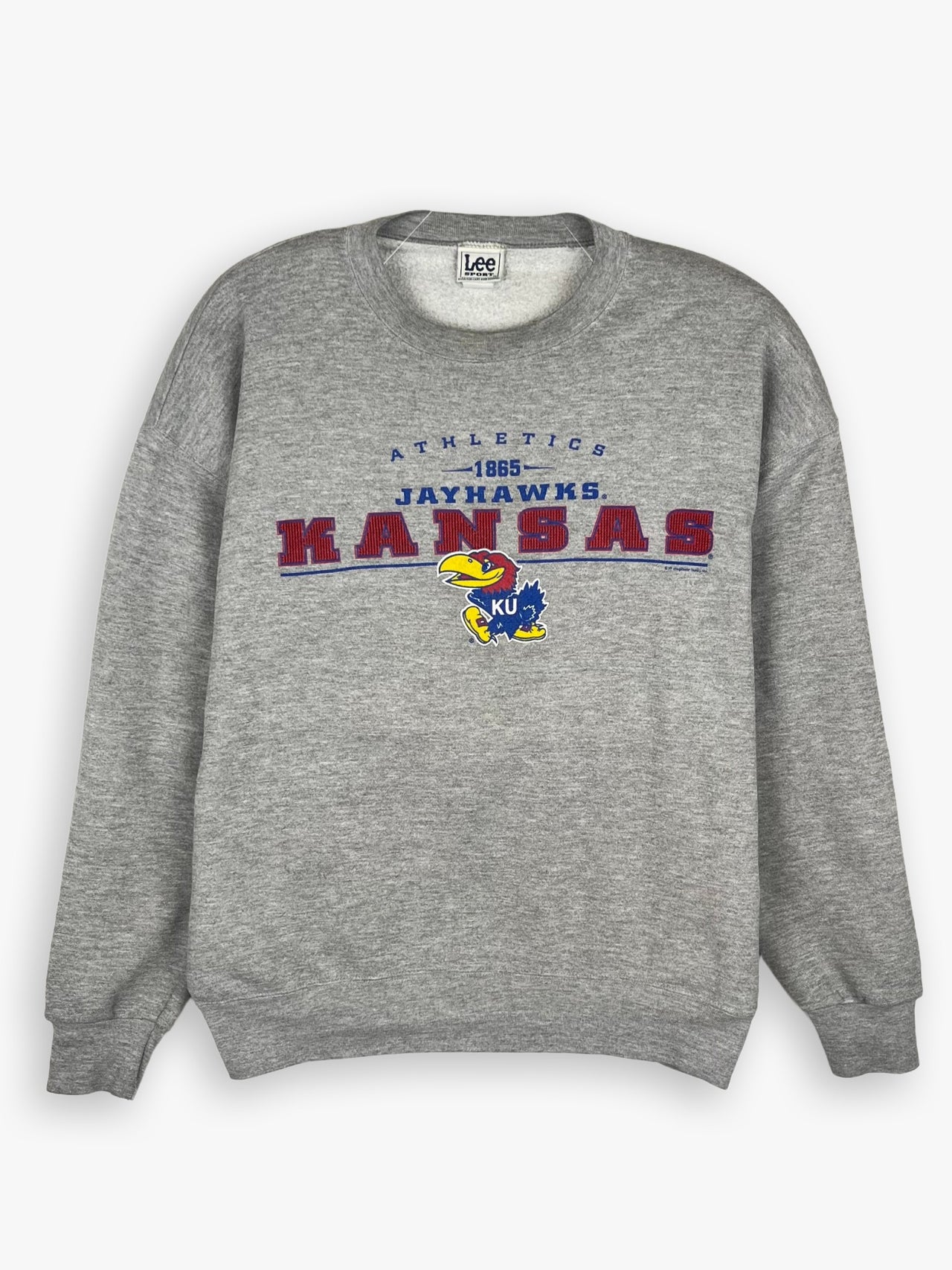 2000s Lee Sport University of Kansas Jayhawks NCAA Sweatshirt