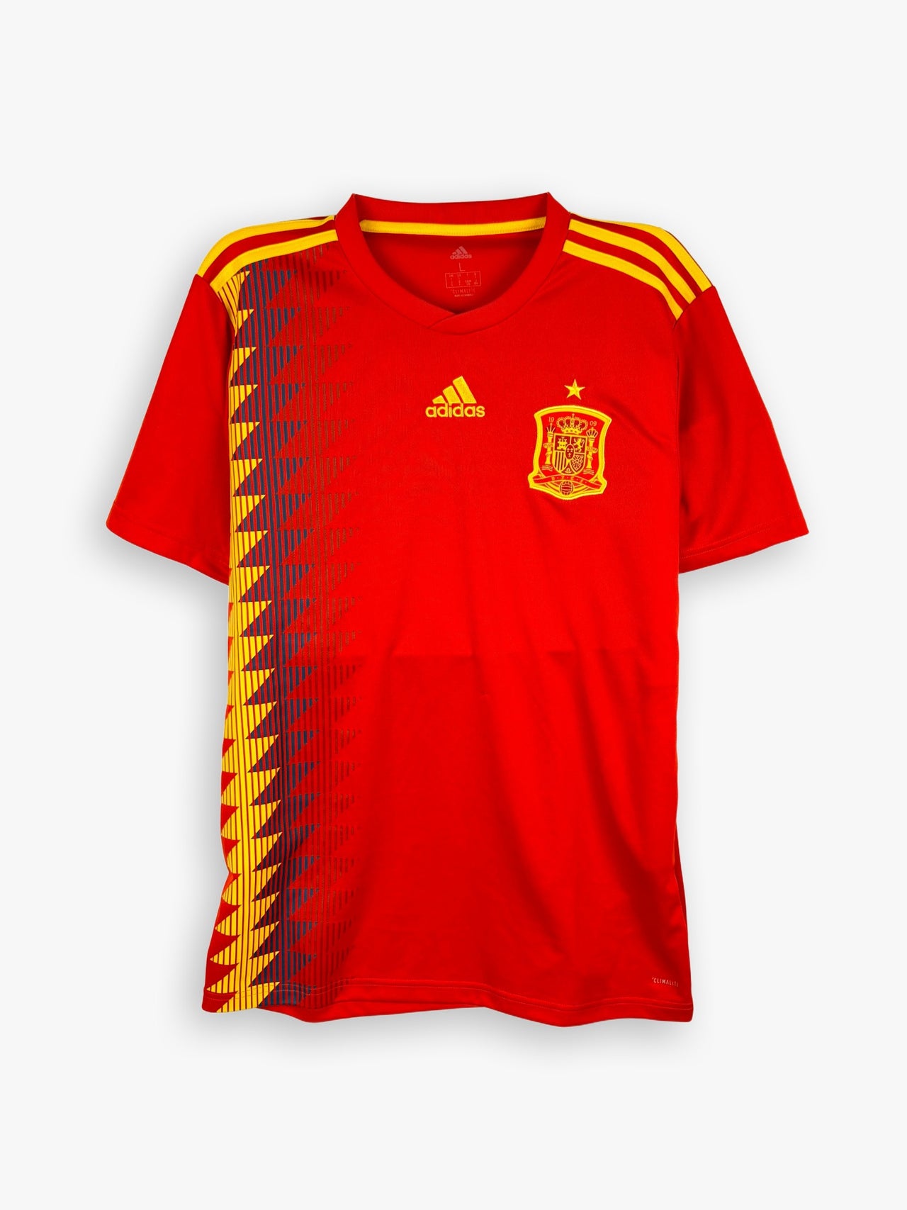 2018 Adidas Spain National Team Home Kit Shirt