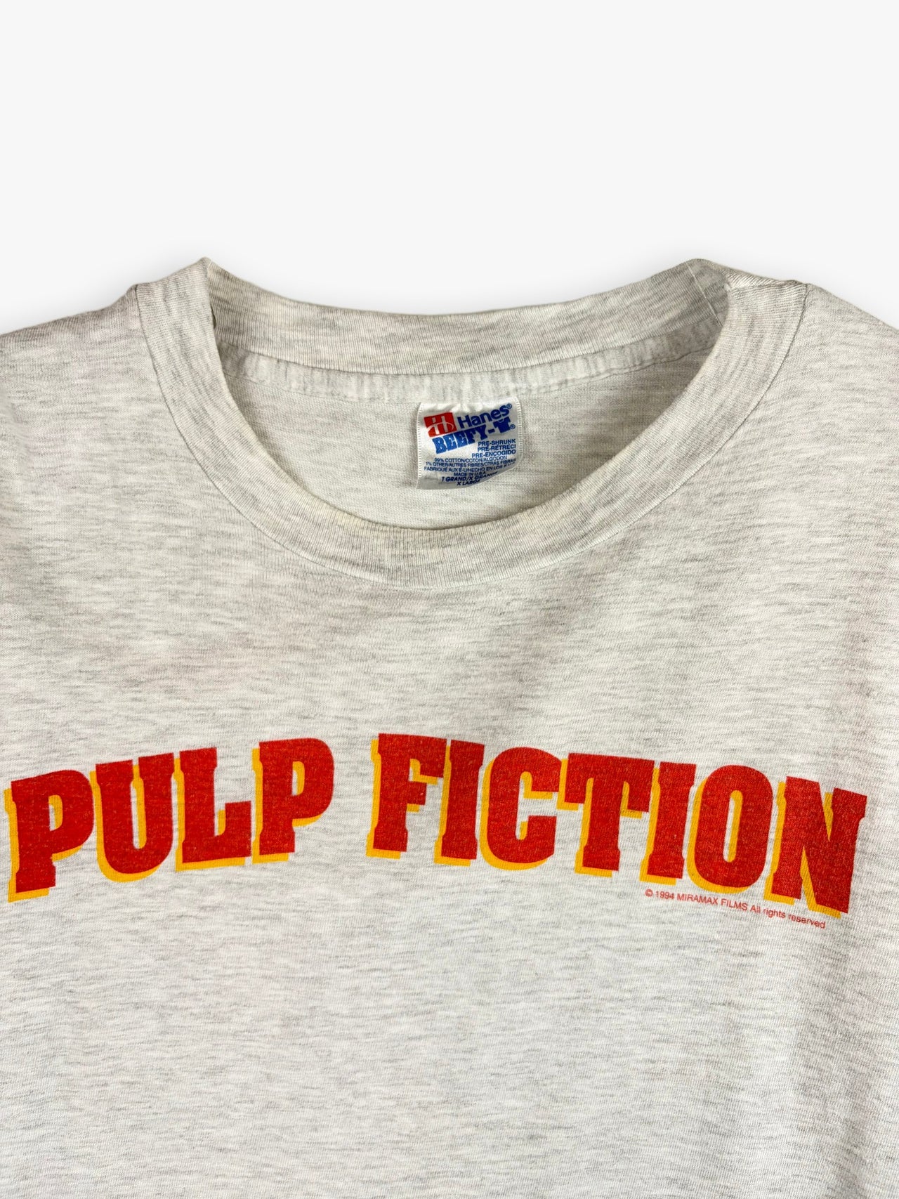 1994 Pulp Fiction Movie Soundtrack T-Shirt