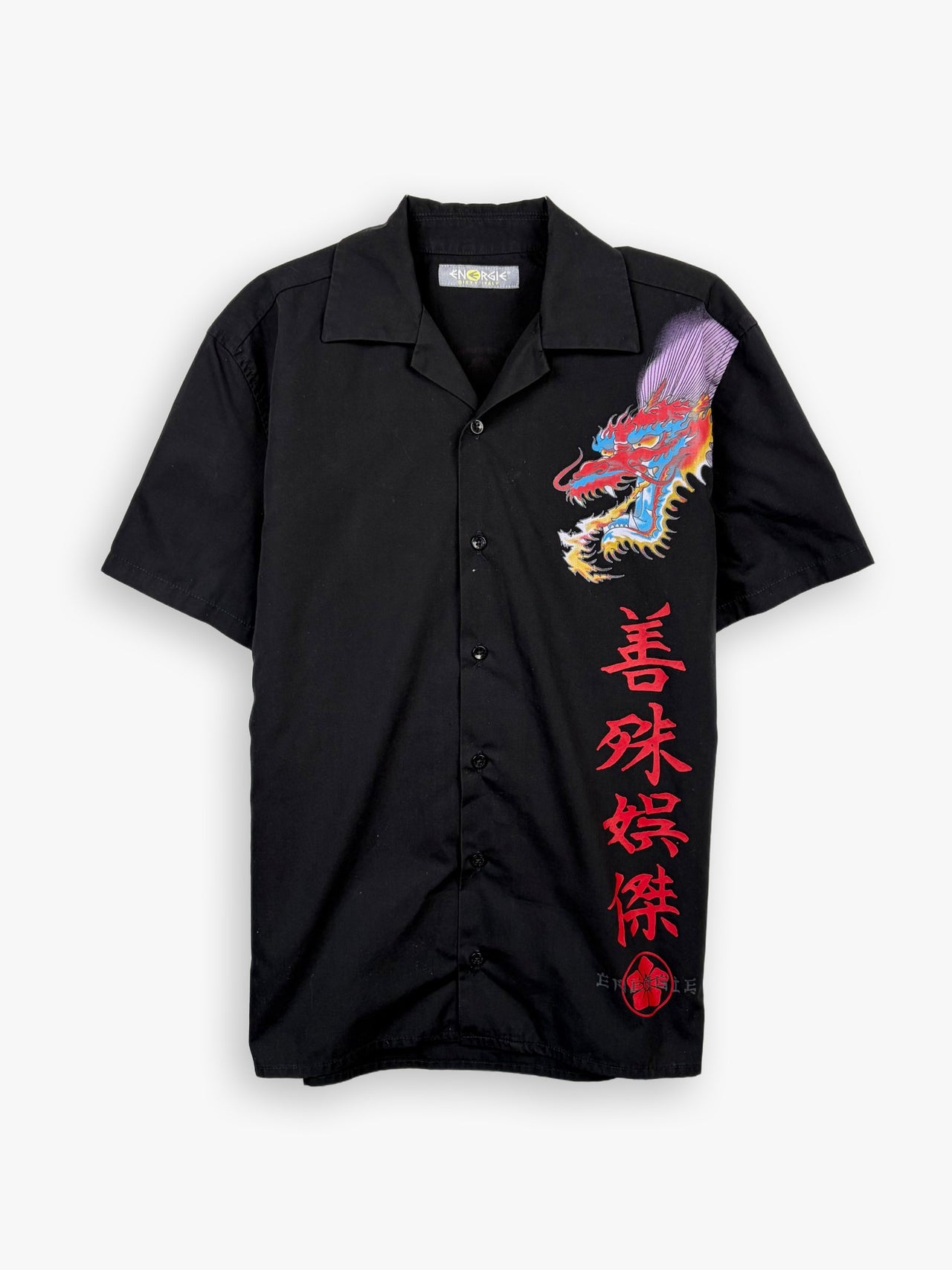 2000s Energie Short-sleeve Button Shirt