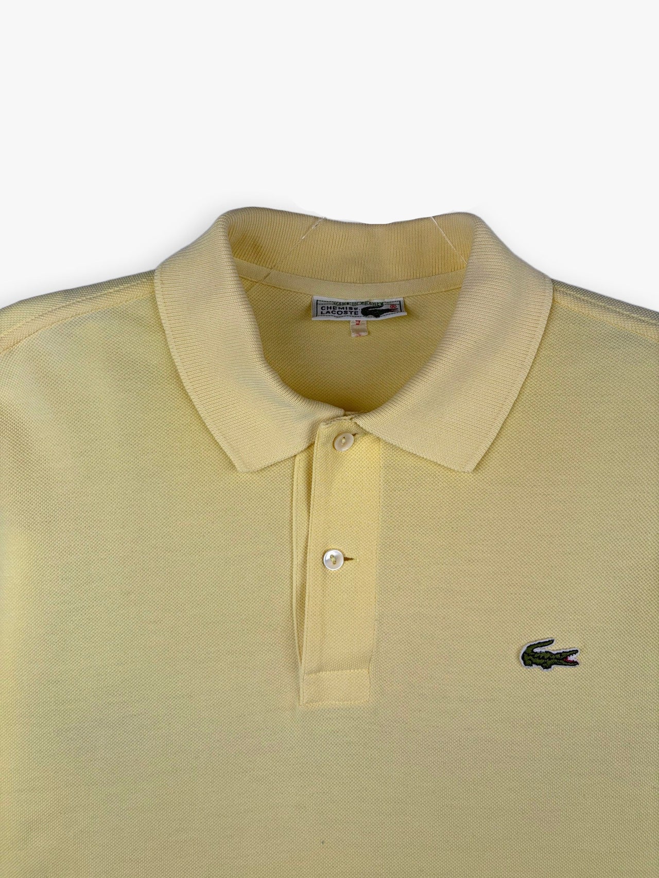 1980s Chemise Lacoste Polo Shirt