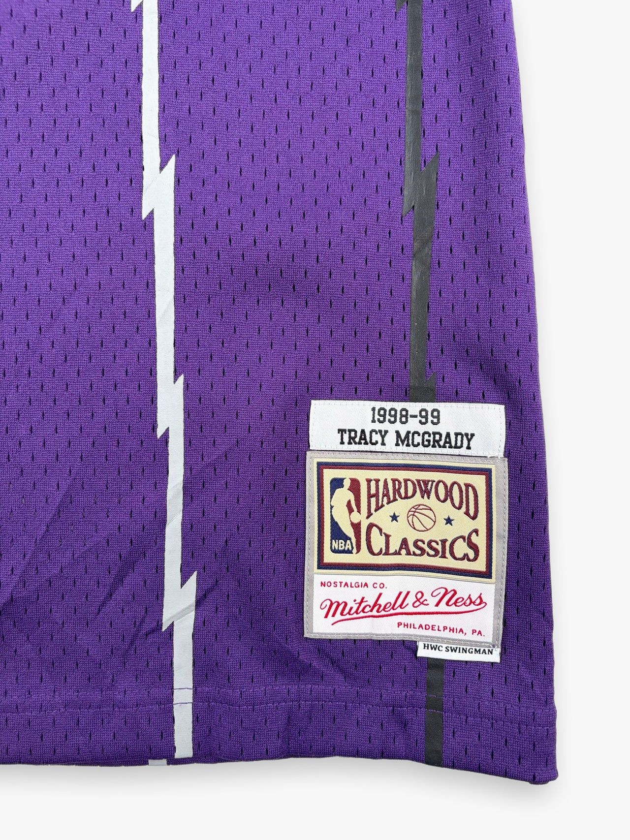 Mitchell & Ness Hardwood Classics 1998-1999 season Toronto Raptors Tracy McGrady Throwback NBA Jersey