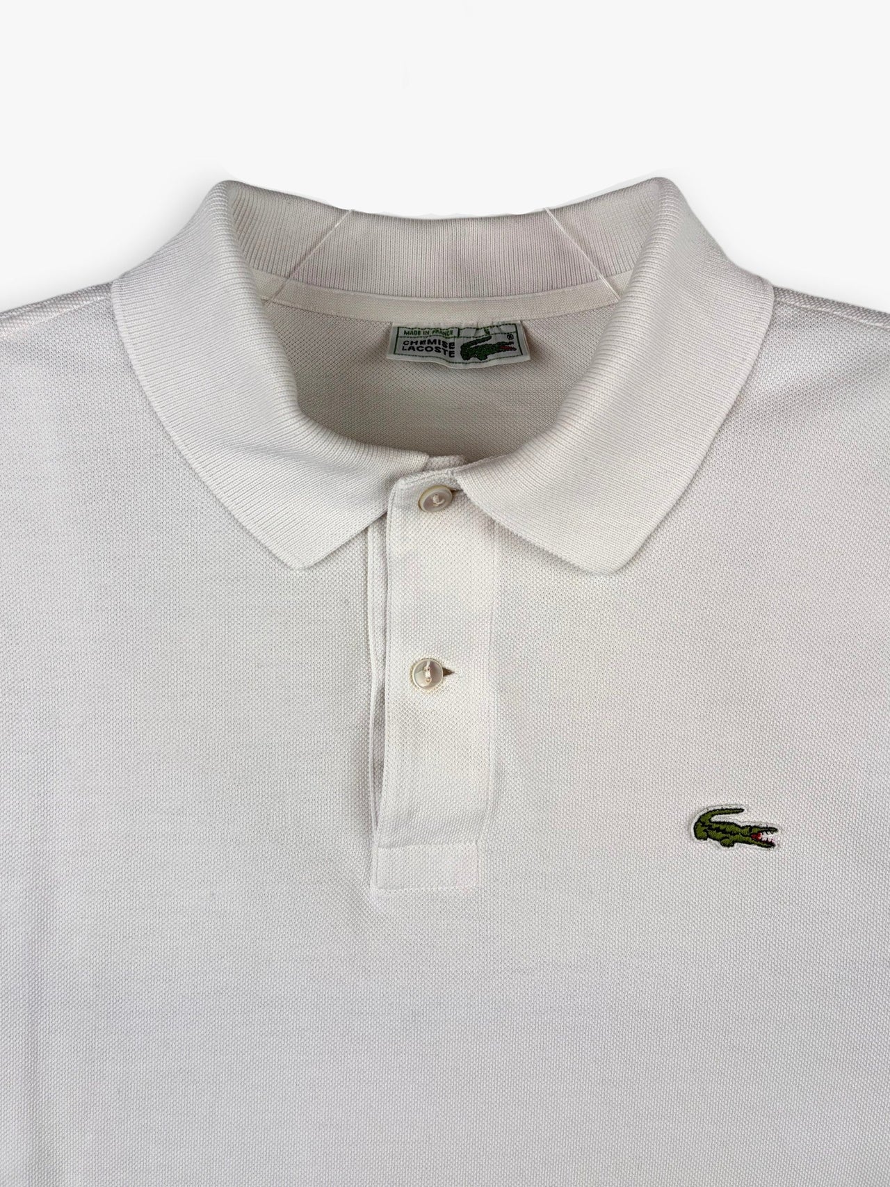 1980s Chemise Lacoste Polo Shirt