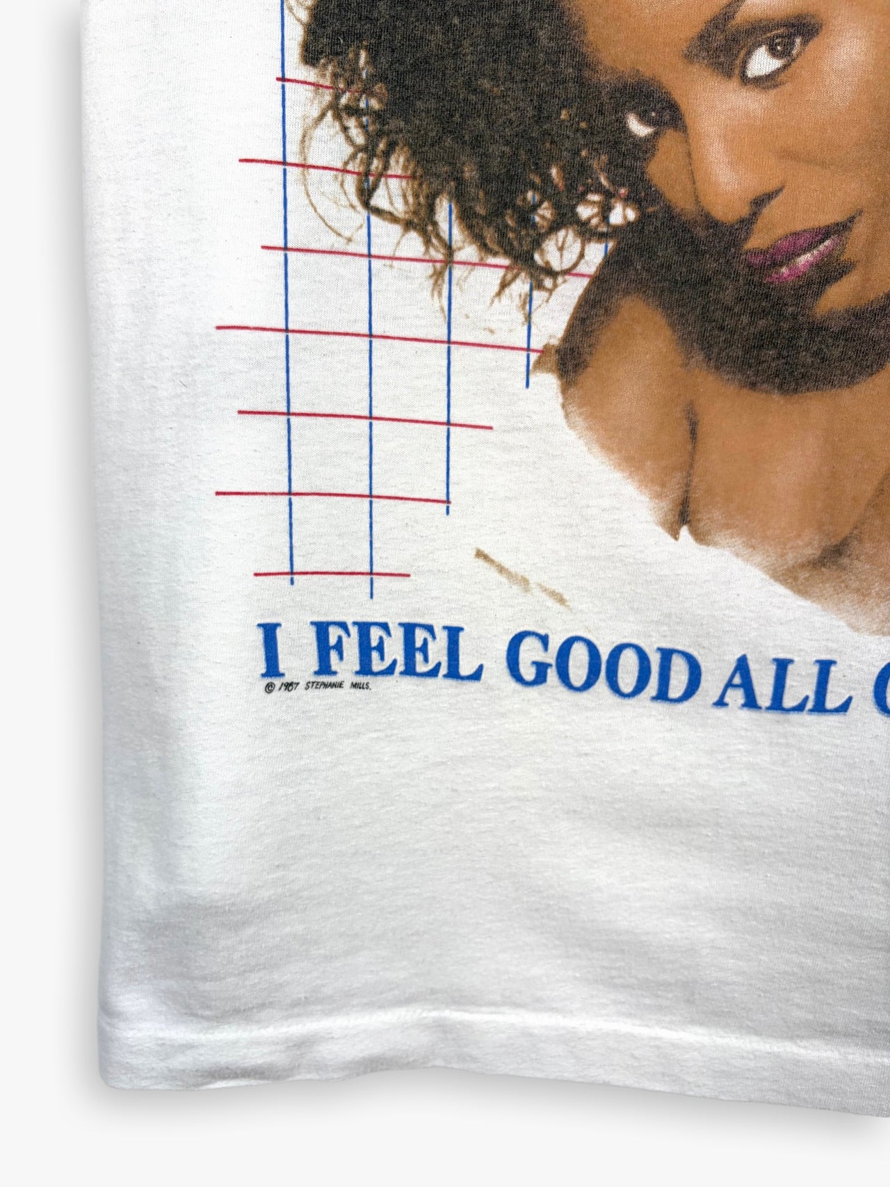 1987 Stephanie Mills ”I Feel Good All Over” T-Shirt