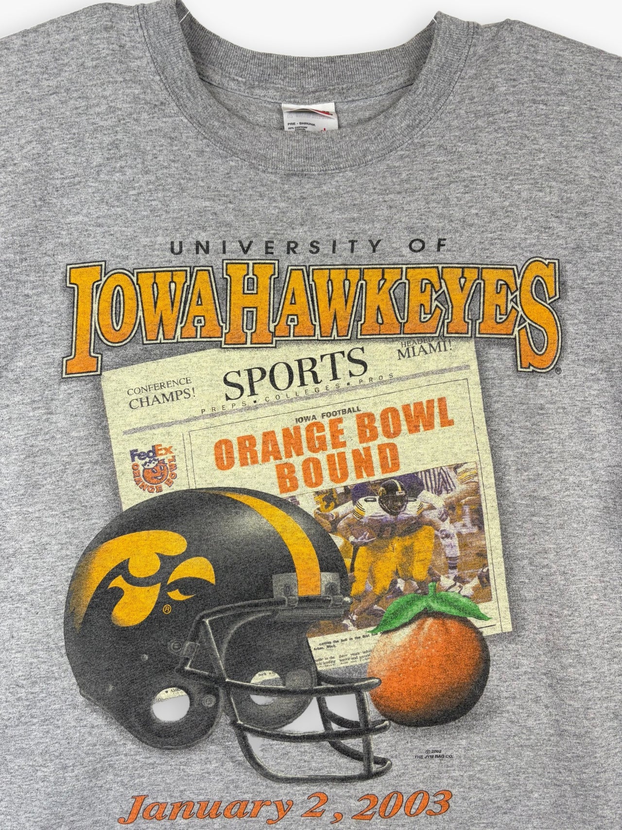 2003 University of Iowa Hawkeyes T-Shirt