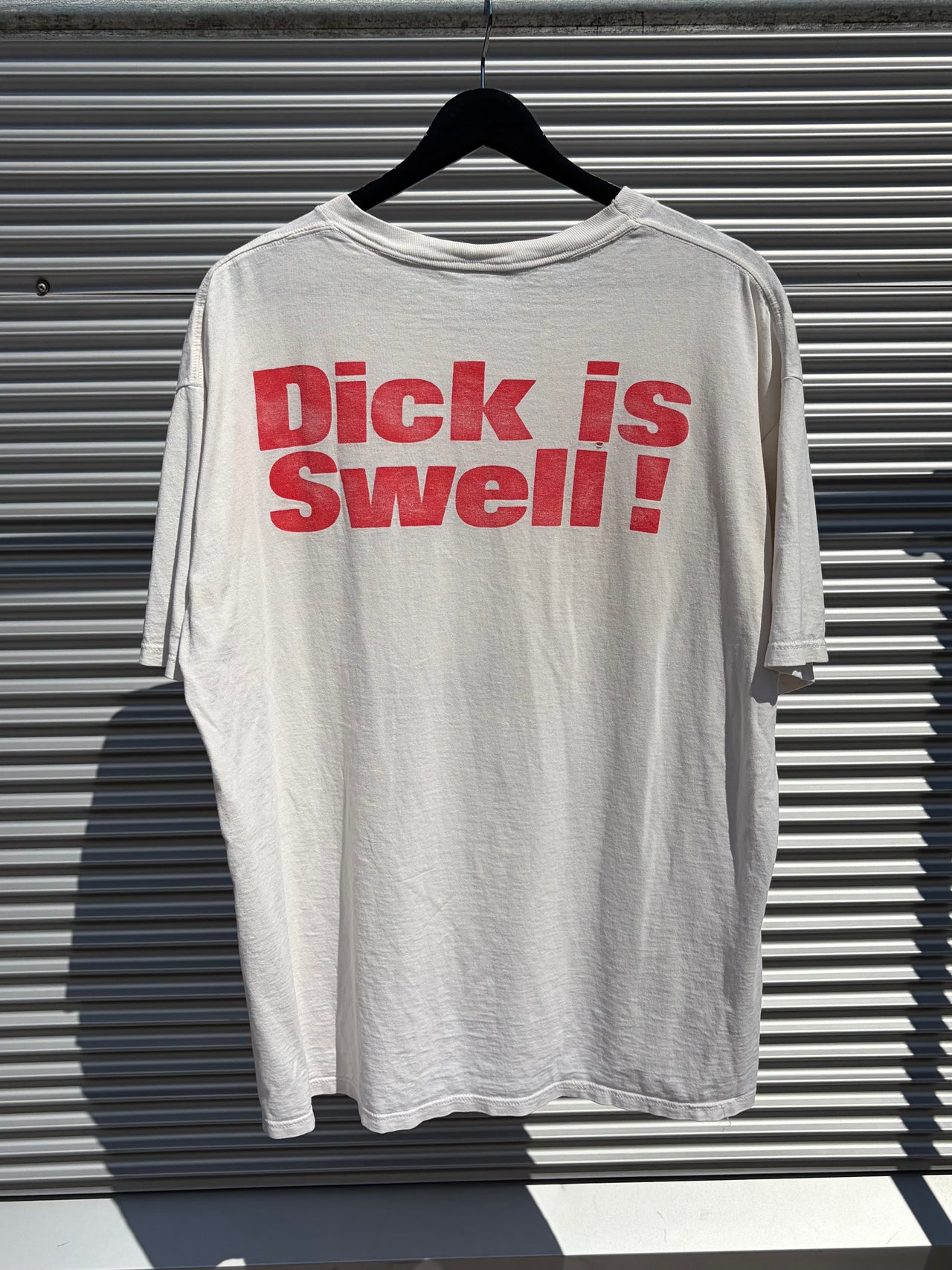 1993 The Dead Milkmen Not Richard, But Dick Album ”Dick Is Swell” T-Shirt