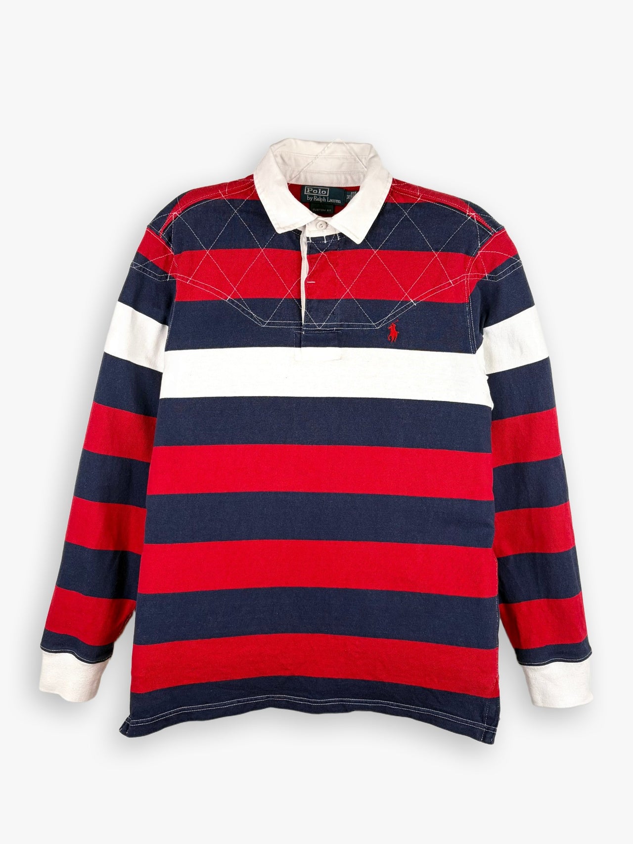 1990s Polo Ralph Lauren Rugby Long-sleeve Polo Shirt