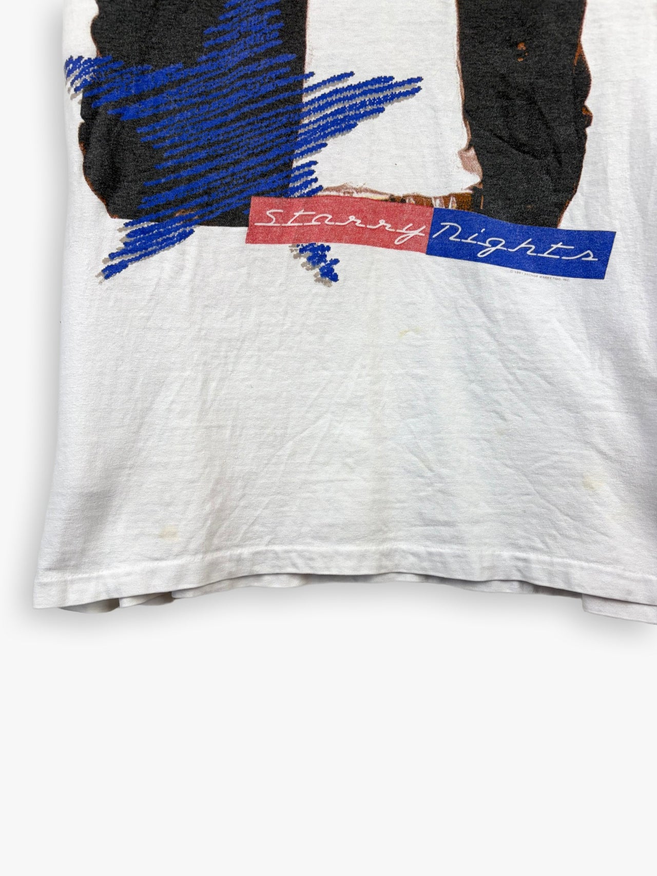 1991 Julio Iglesias Starry Nights World Tour T-Shirt
