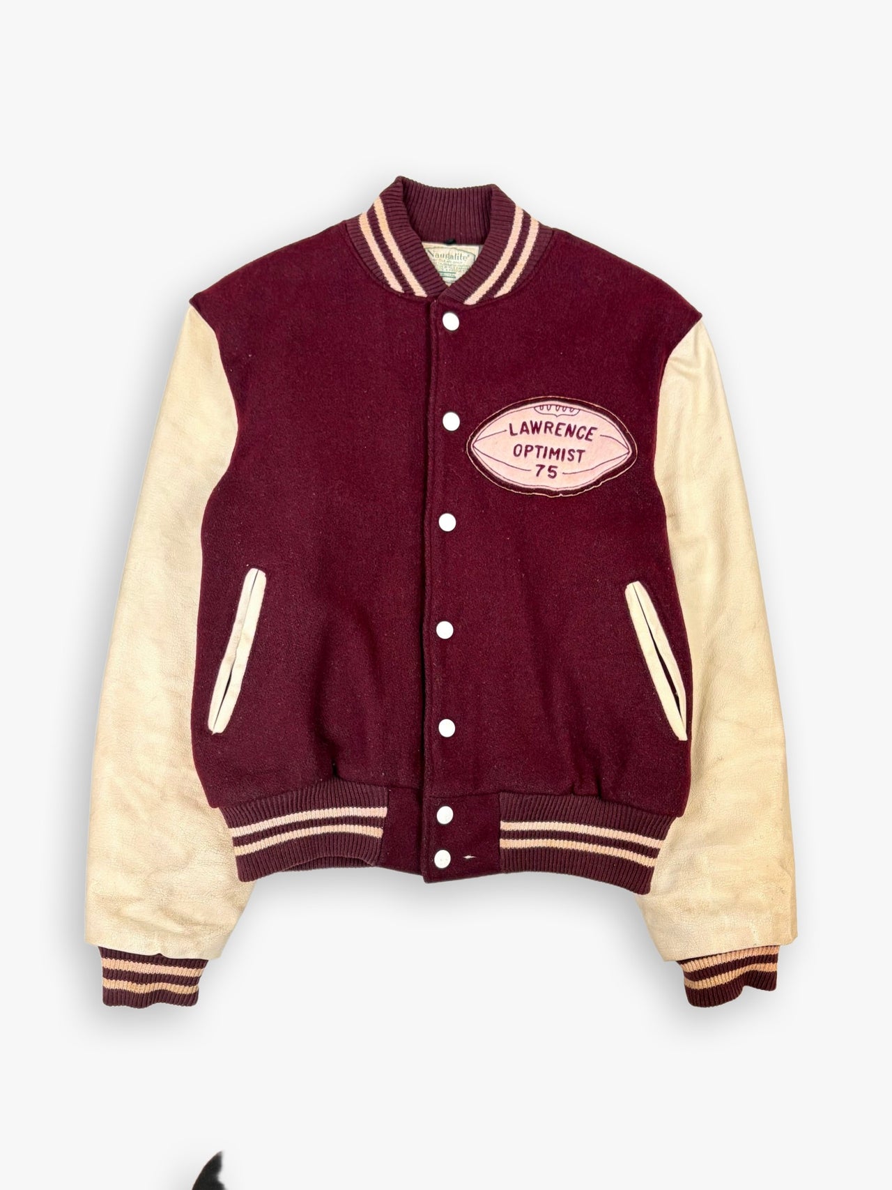 1970s Lawrence Optimist Varsity Jacket
