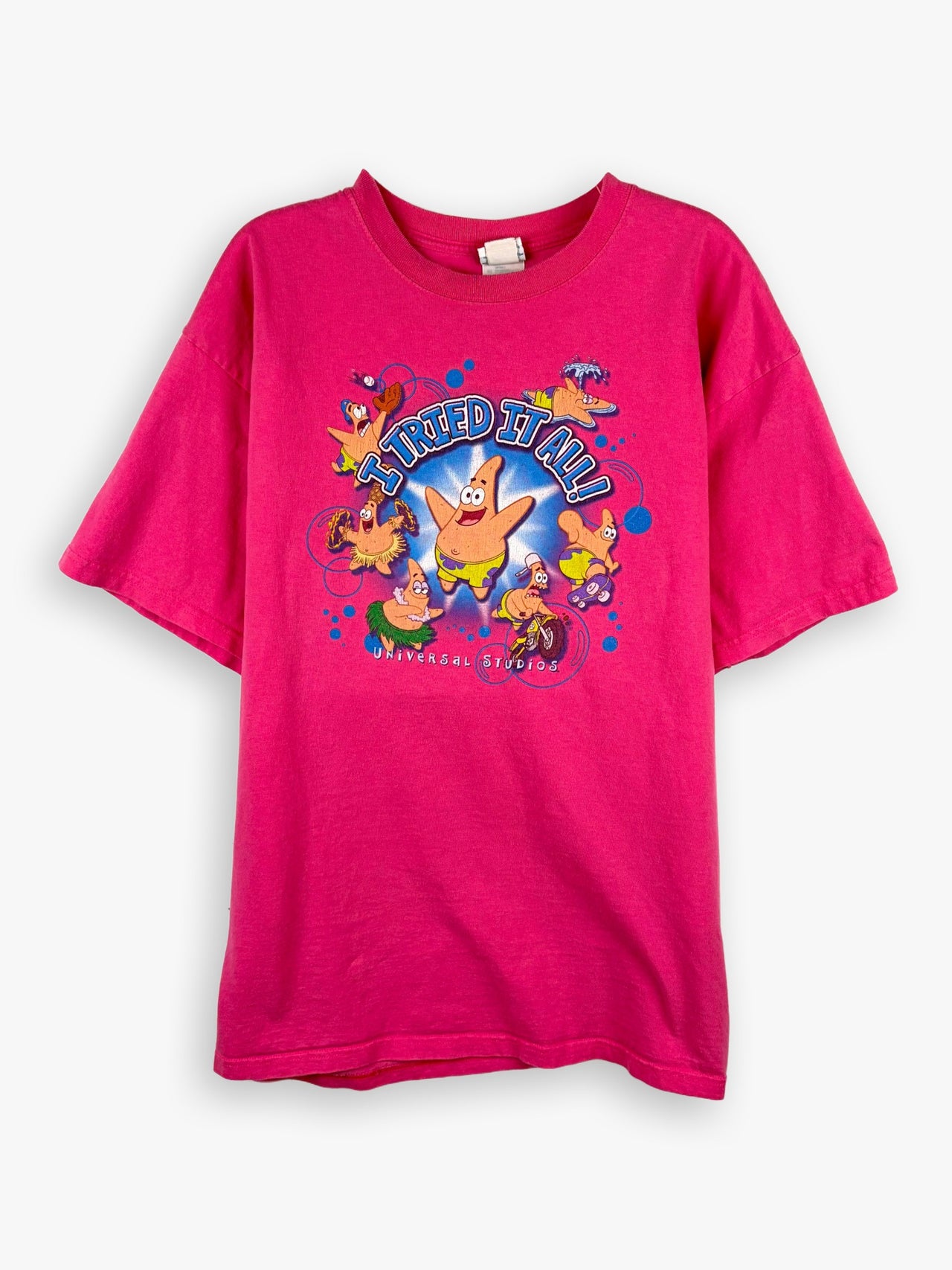 2000s Universal Studios Patrick Star ”I Tried It All!” T-Shirt