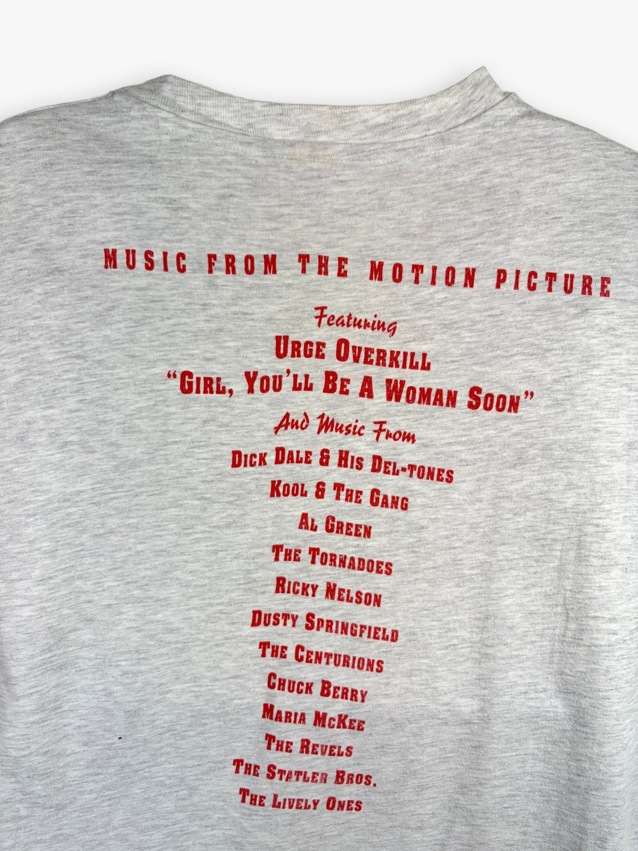1994 Pulp Fiction Movie Soundtrack T-Shirt