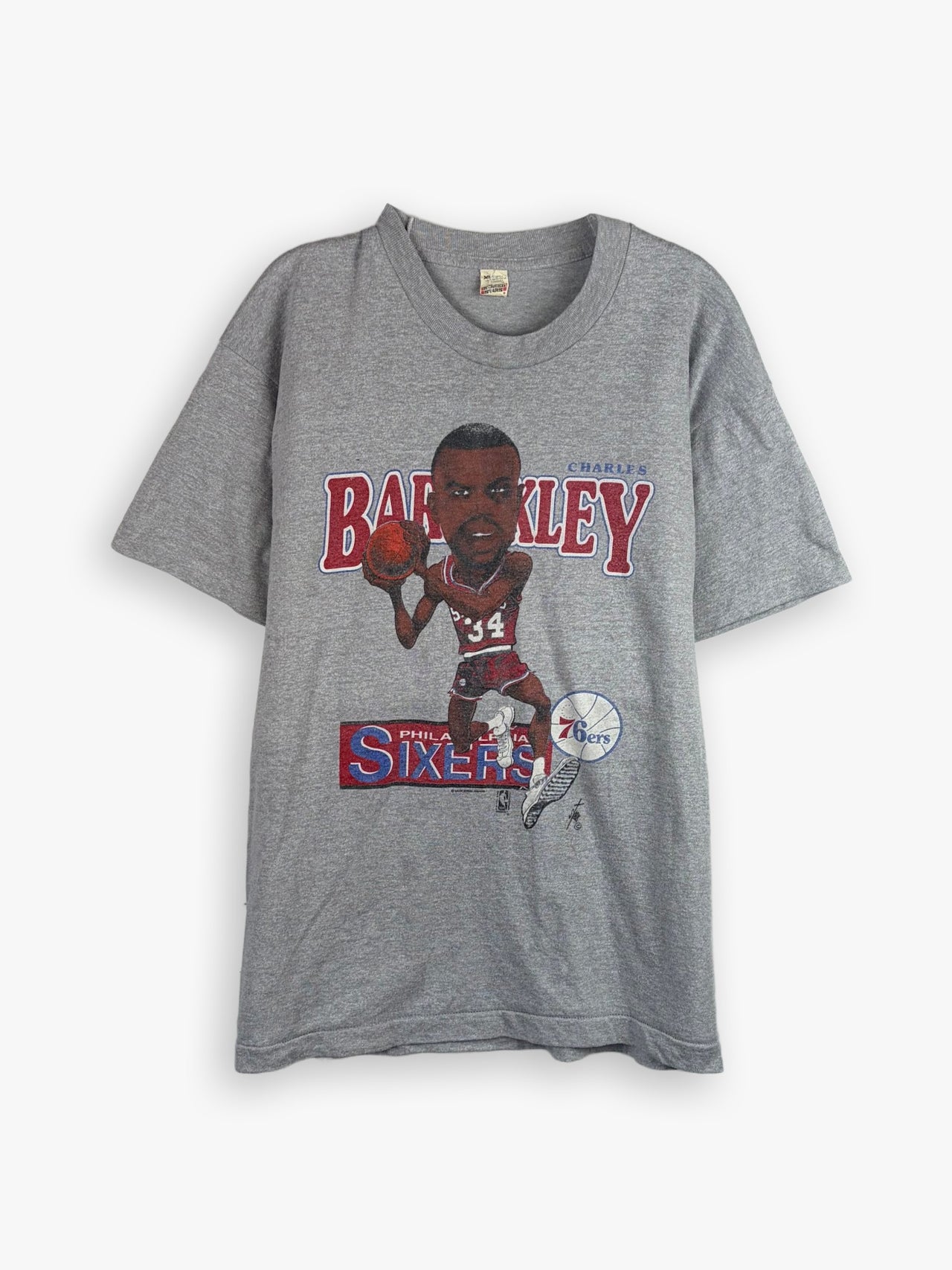 1980s Charles Barkley Philadelphia 76ers T-Shirt