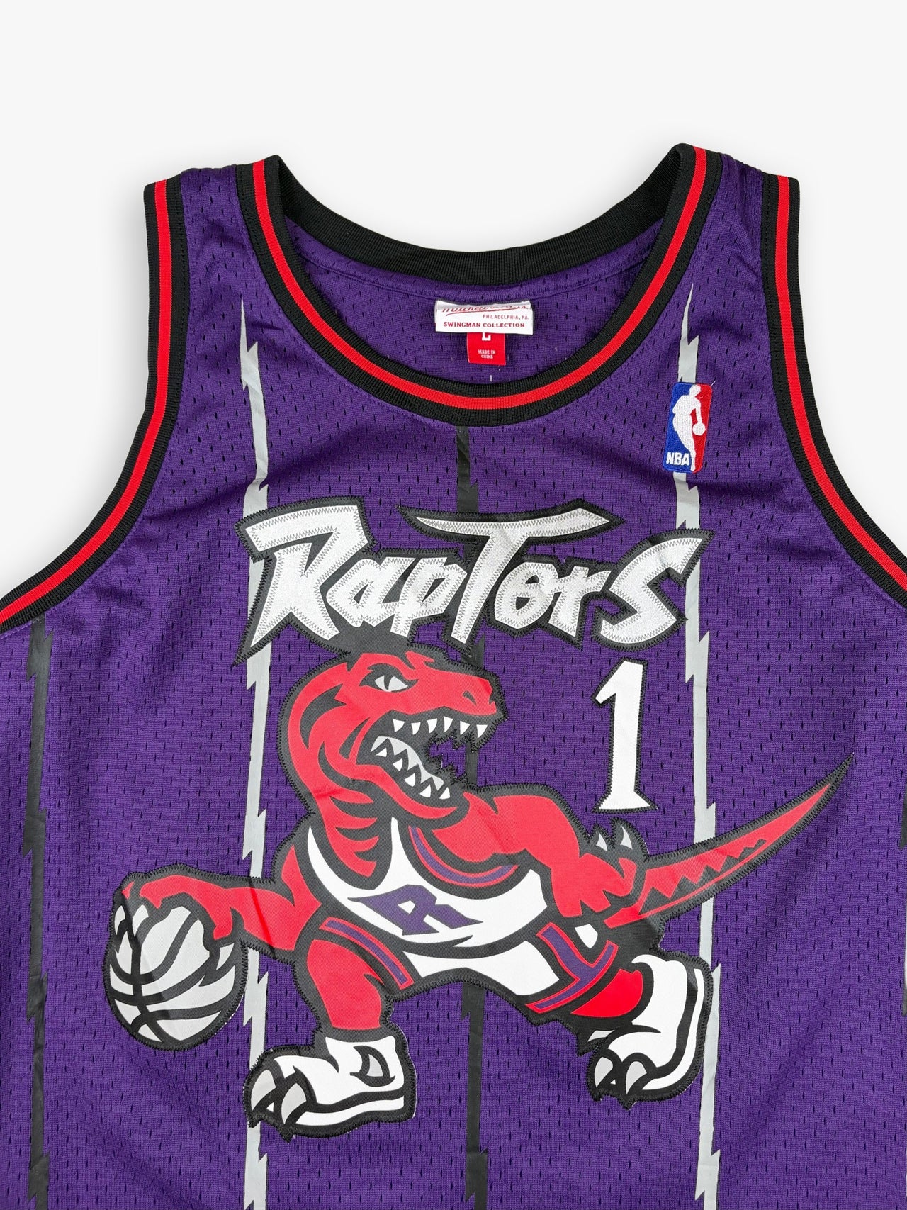 Mitchell & Ness Hardwood Classics 1998-1999 season Toronto Raptors Tracy McGrady Throwback NBA Jersey