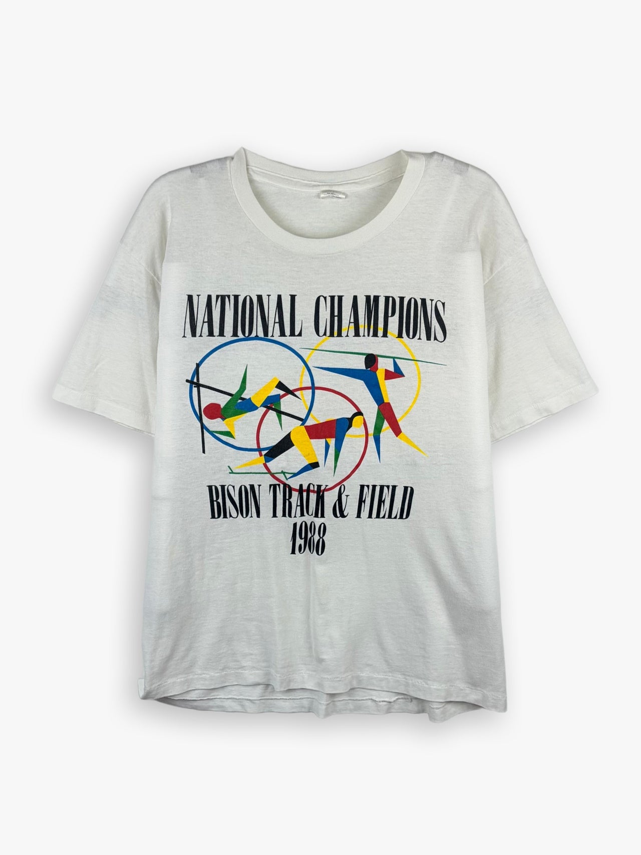 1988 Bison Track & Field National Champions T-Shirt