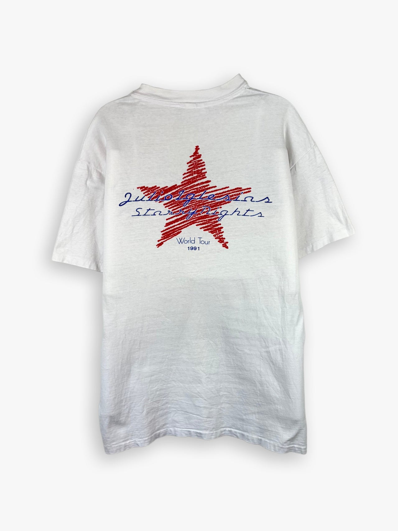 1991 Julio Iglesias Starry Nights World Tour T-Shirt