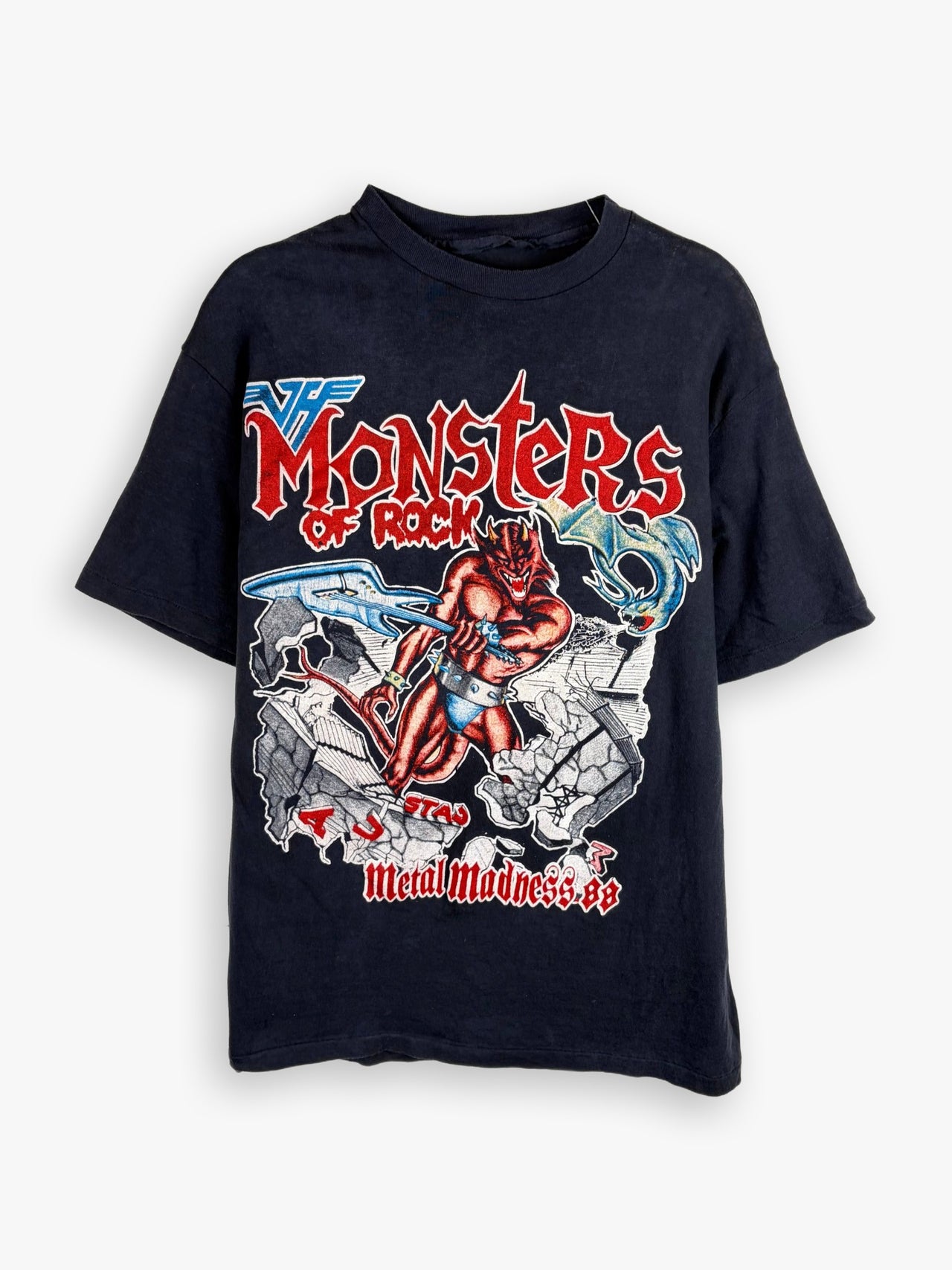 1988 Monsters of Rock Metal Madness Tour T-Shirt