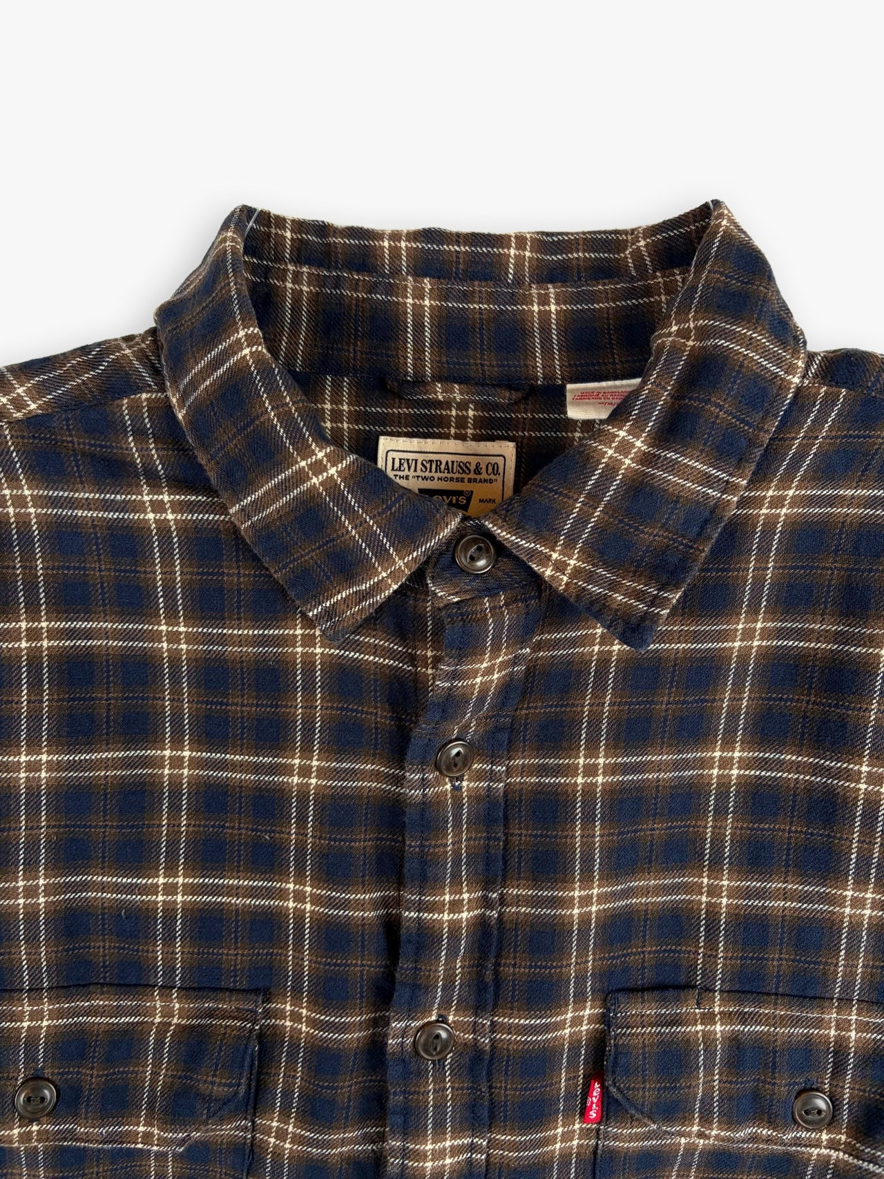 Levi’s Button Up Flannel Shirt