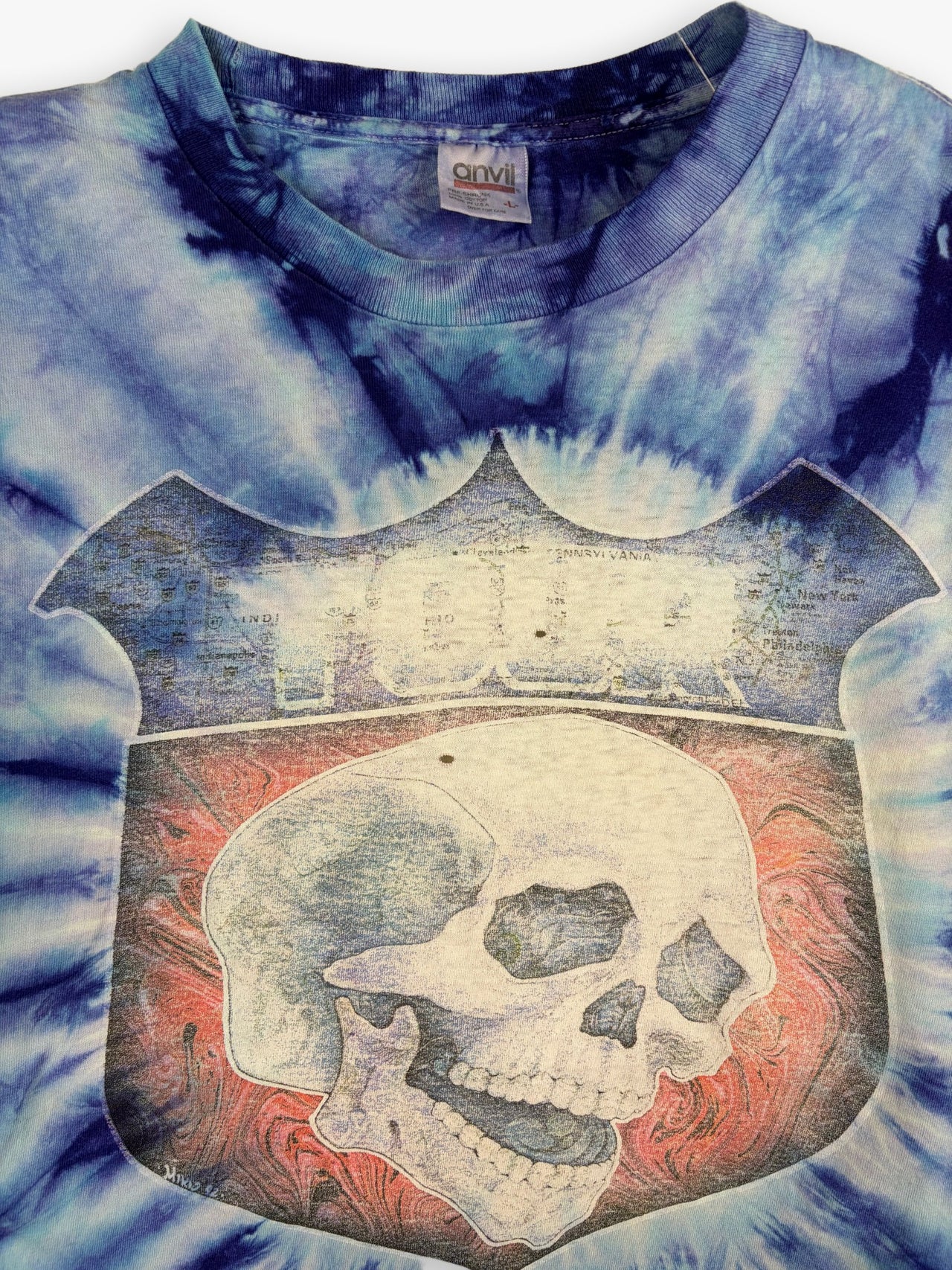 1990s Grateful Dead Mikio Kennedy Tie Dye T-Shirt