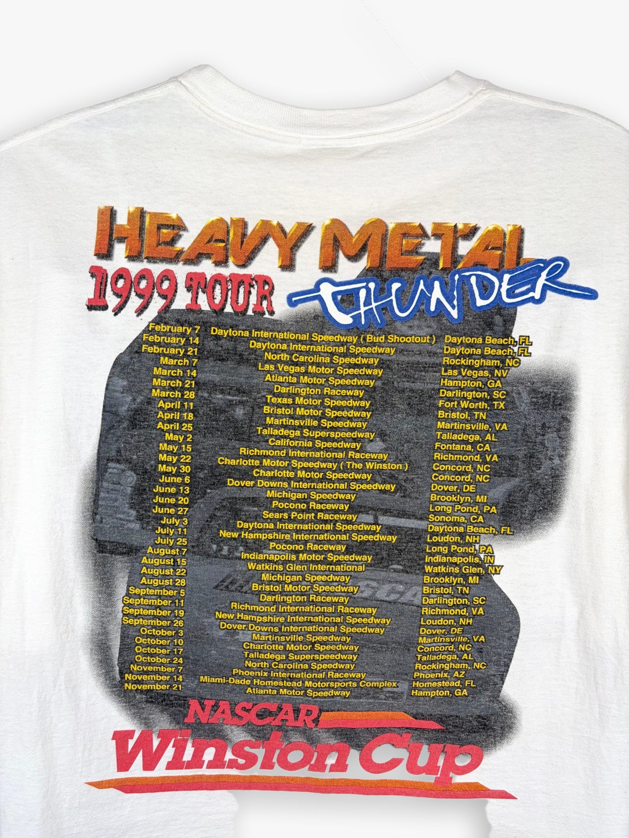 1999 Nascar Winston Cup T-Shirt