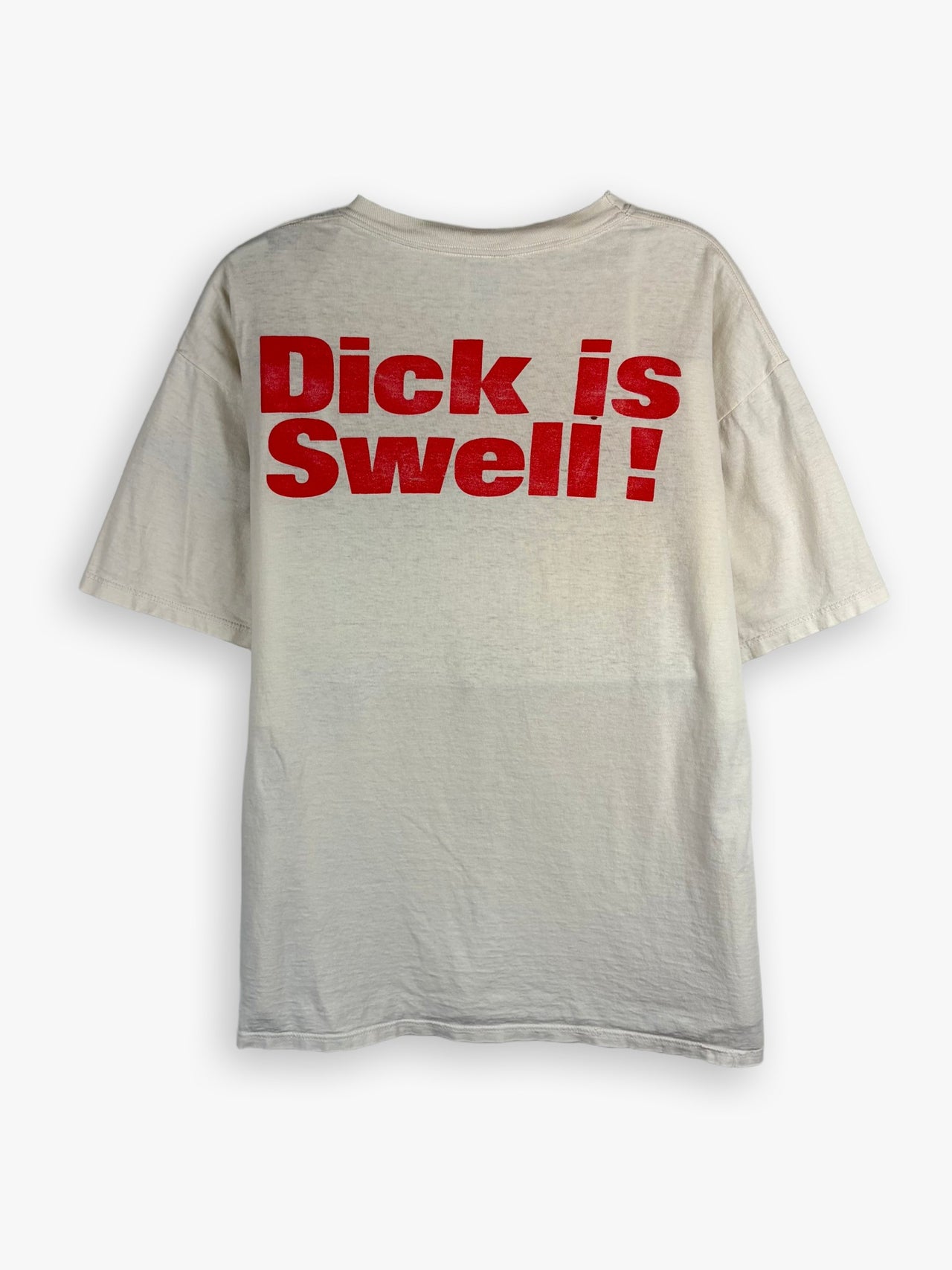 1993 The Dead Milkmen Not Richard, But Dick Album ”Dick Is Swell” T-Shirt