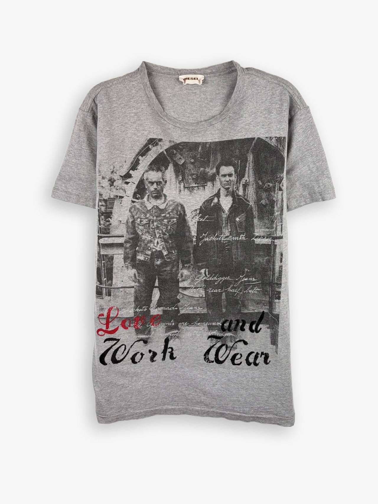 2000s Diesel Love and Workwear T-Shirt