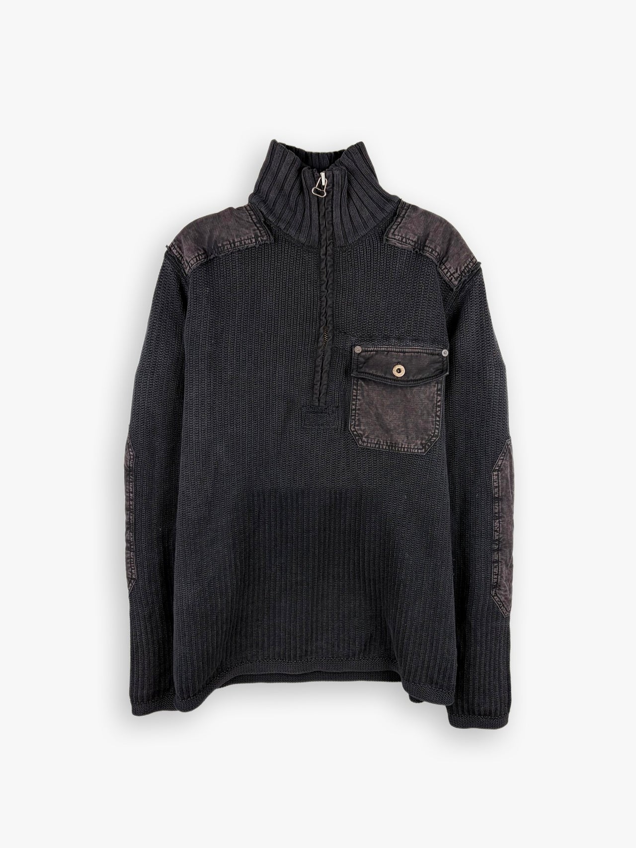 2000s Polo Jeans Company Quarter Zip Knit Sweater