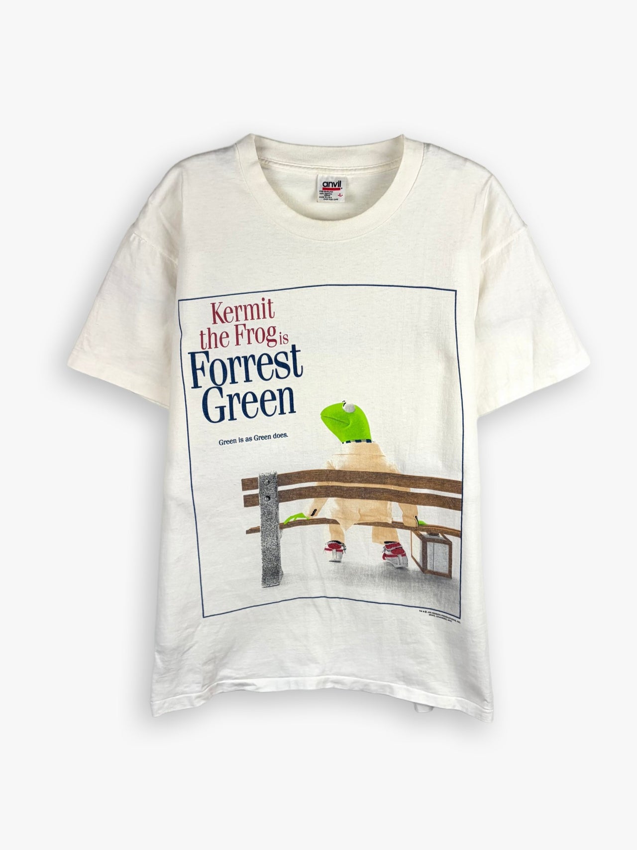 1990s Forrest Gump Kermit the Frog Parody T-Shirt