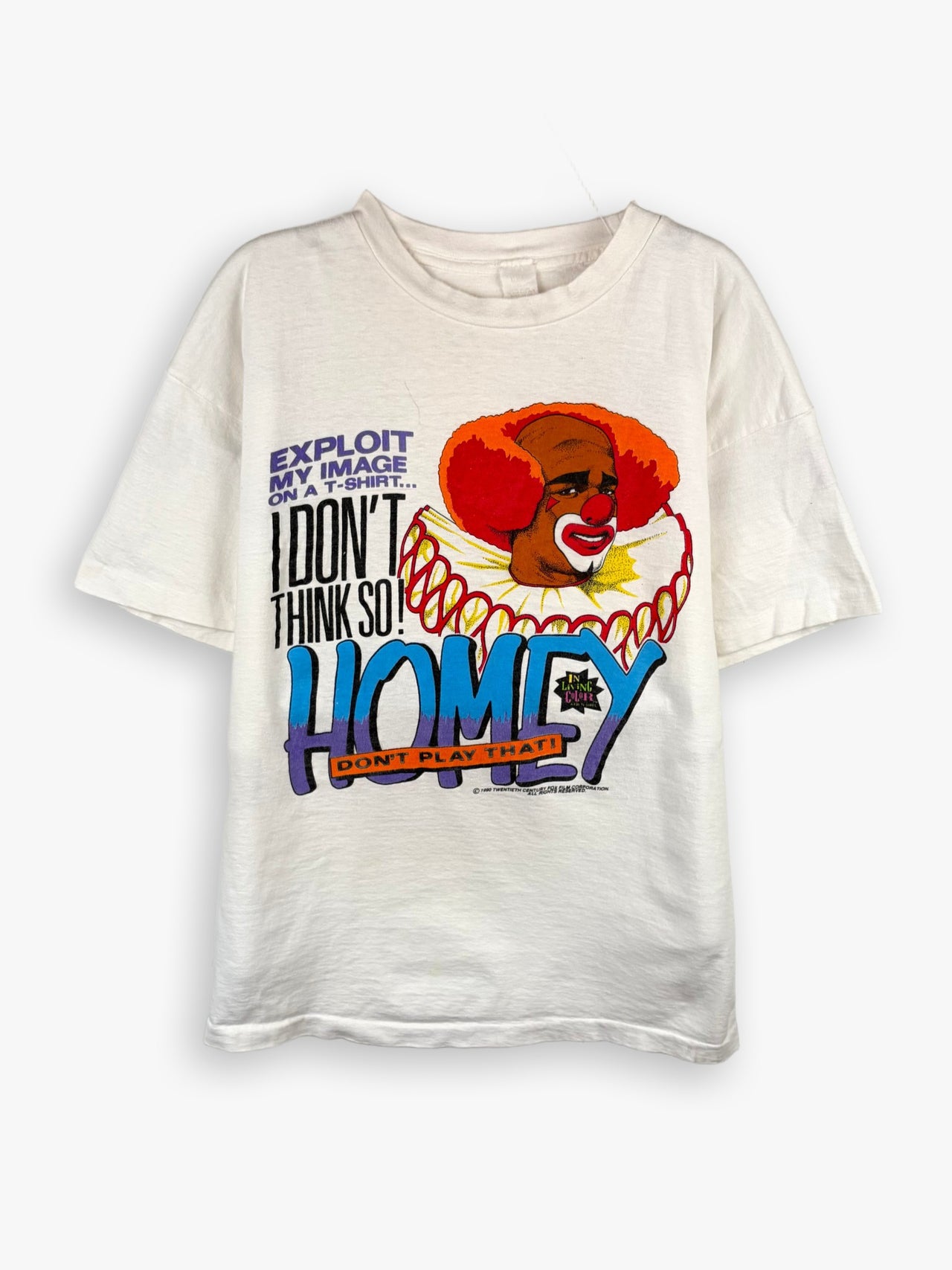 1990 In Living Color Homey the Clown T-Shirt