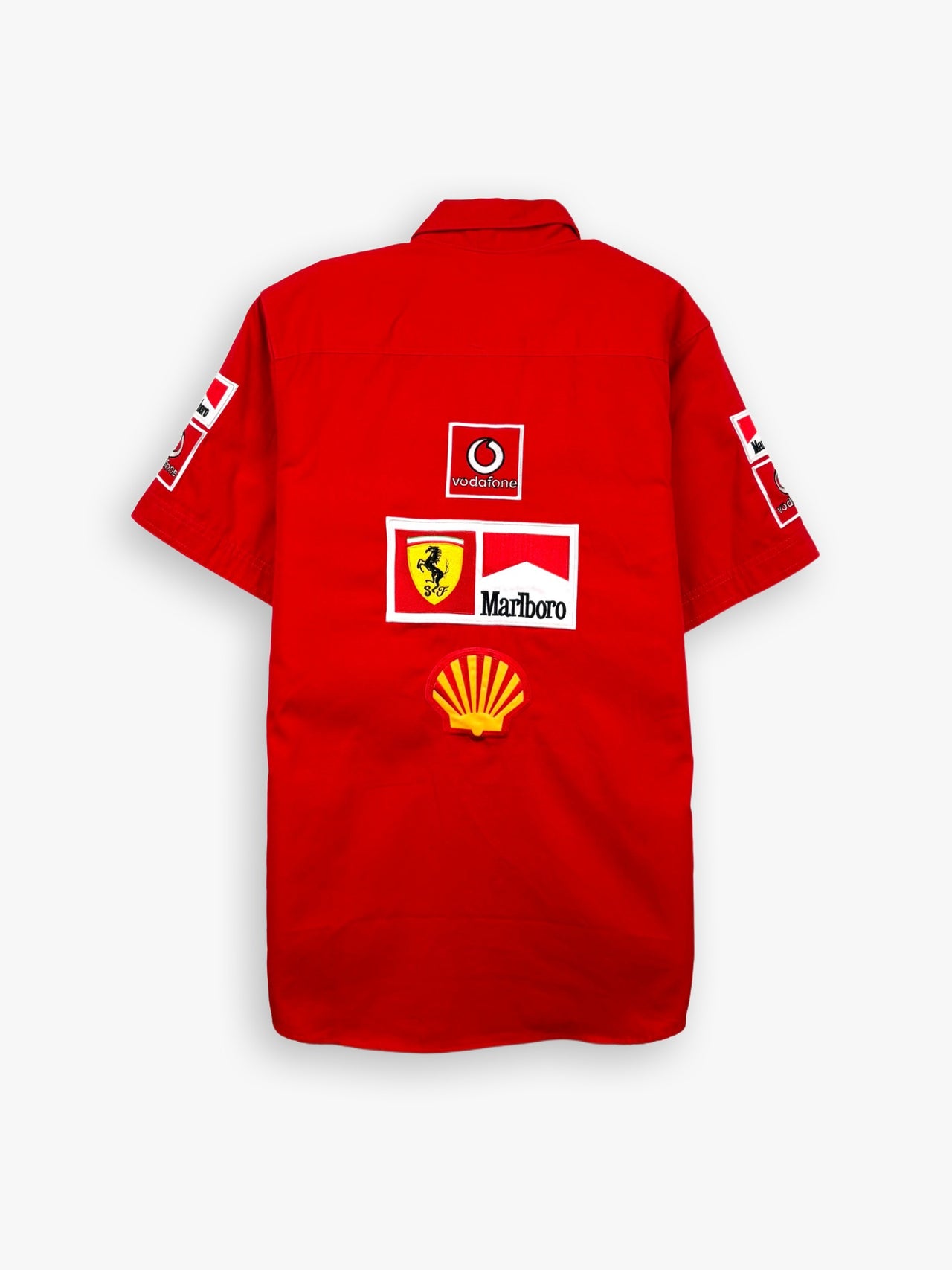 1990s Ferrari Short-sleeve Button Shirt