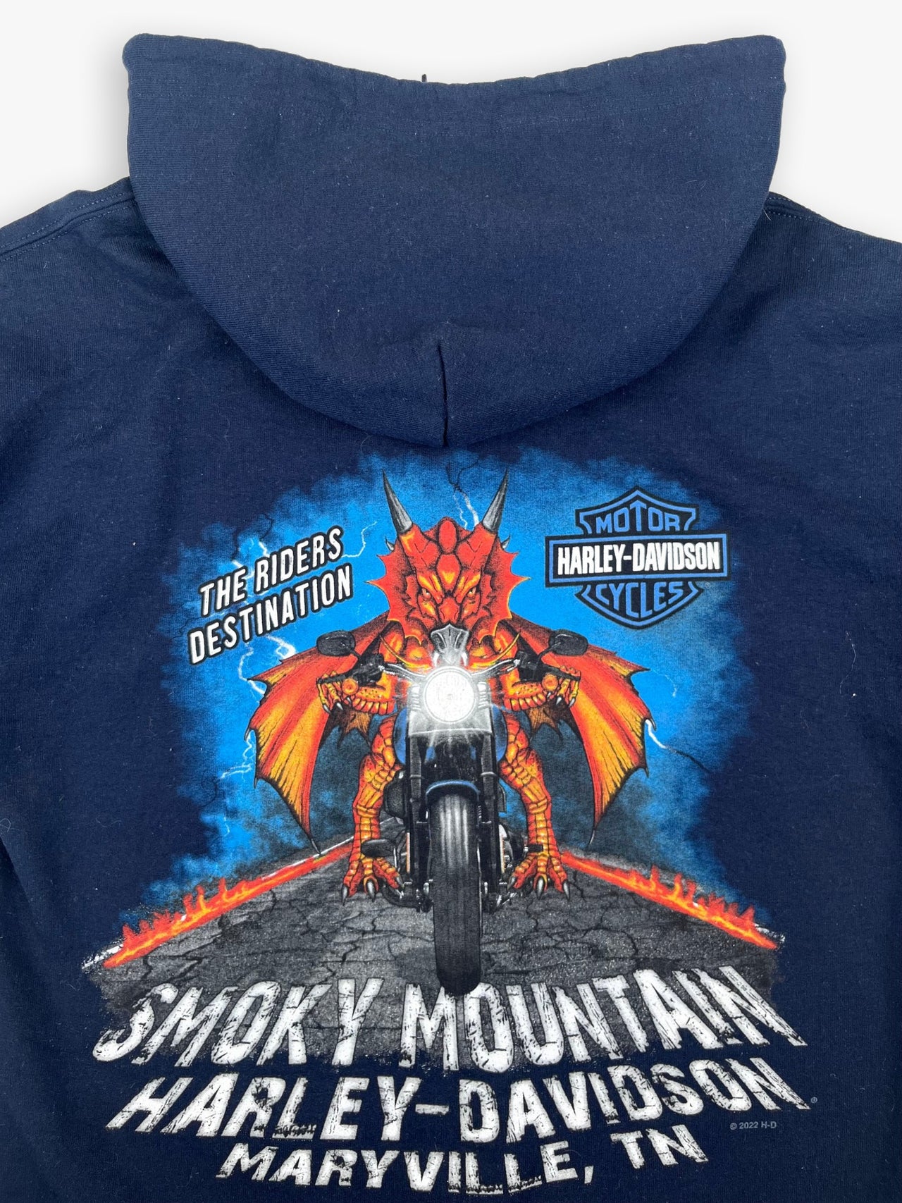 Harley Davidson Maryville Tennessee Zip Up Hoodie