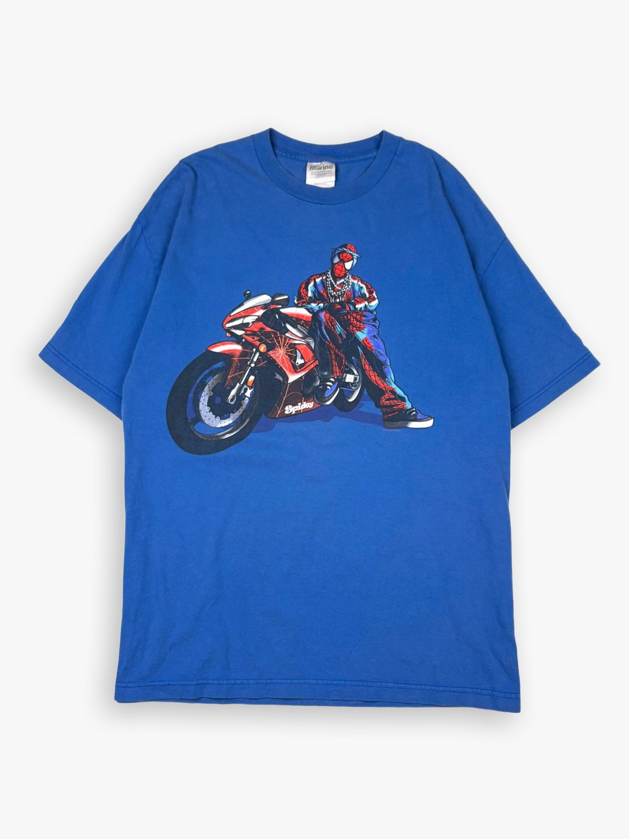 2001 Marvel Spiderman Gangster Biker ”Spidey” T-Shirt