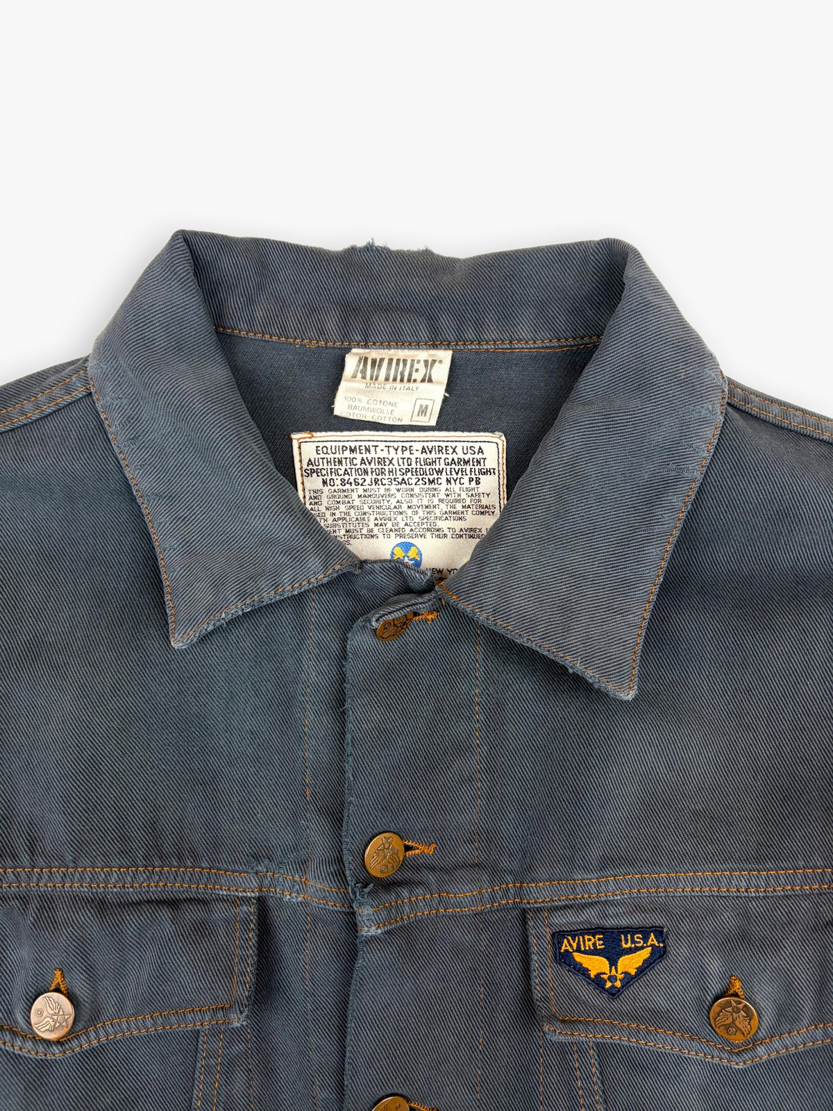 1980s Avirex Denim Jacket