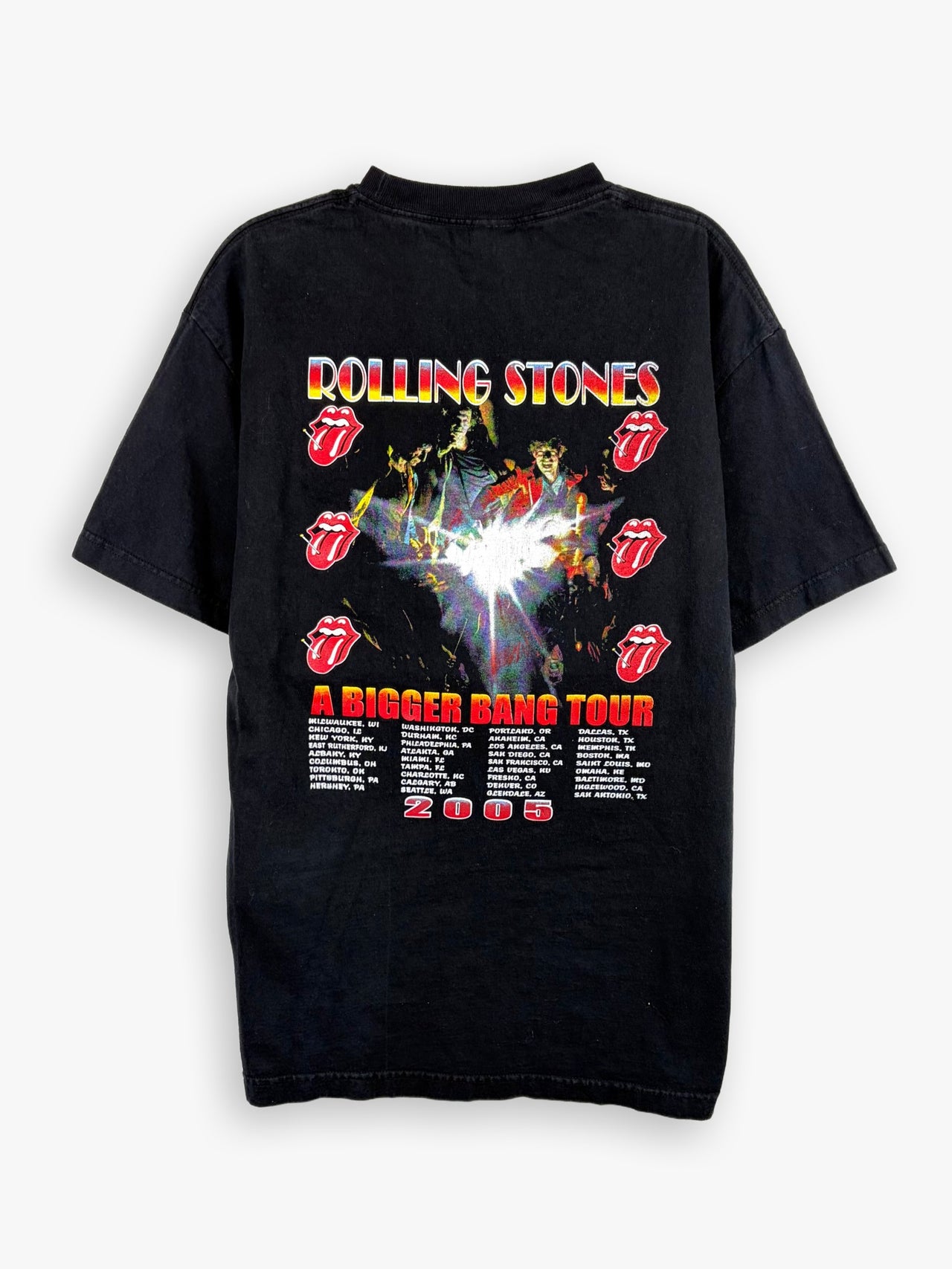 2005 Rolling Stones A Bigger Bang Tour T-Shirt