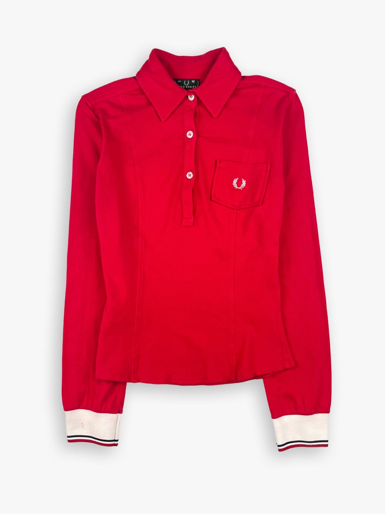 Women’s Fred Perry Long-sleeve Polo Shirt