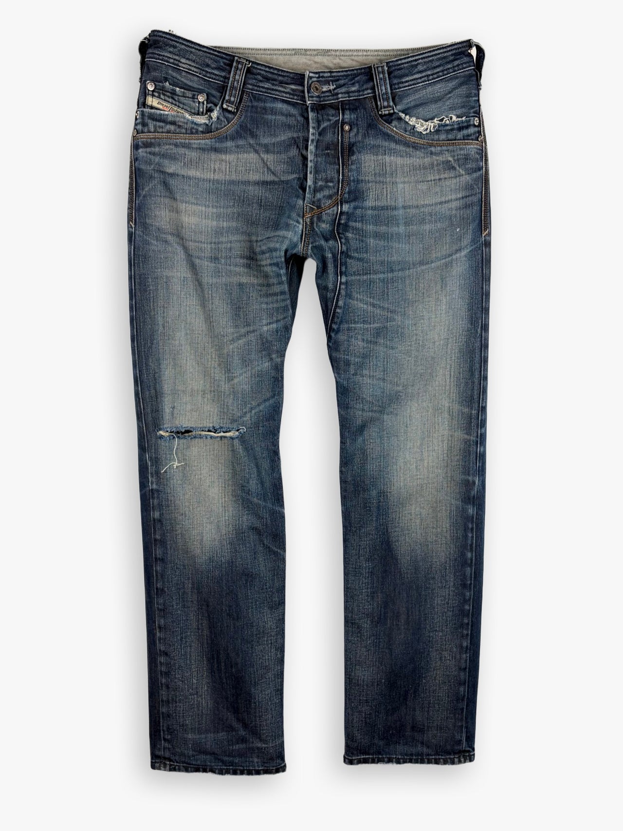 2000s Diesel Timmen Slim Straight Leg Jeans