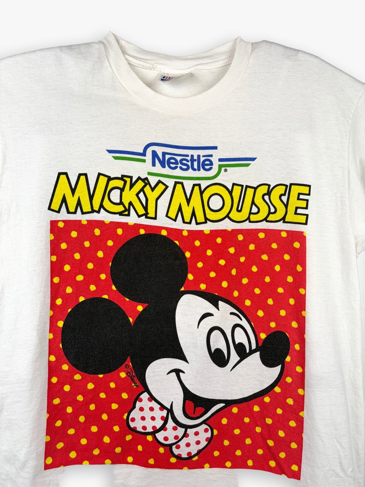 1990s Nestlé Micky Mousse Campaing T-Shirt