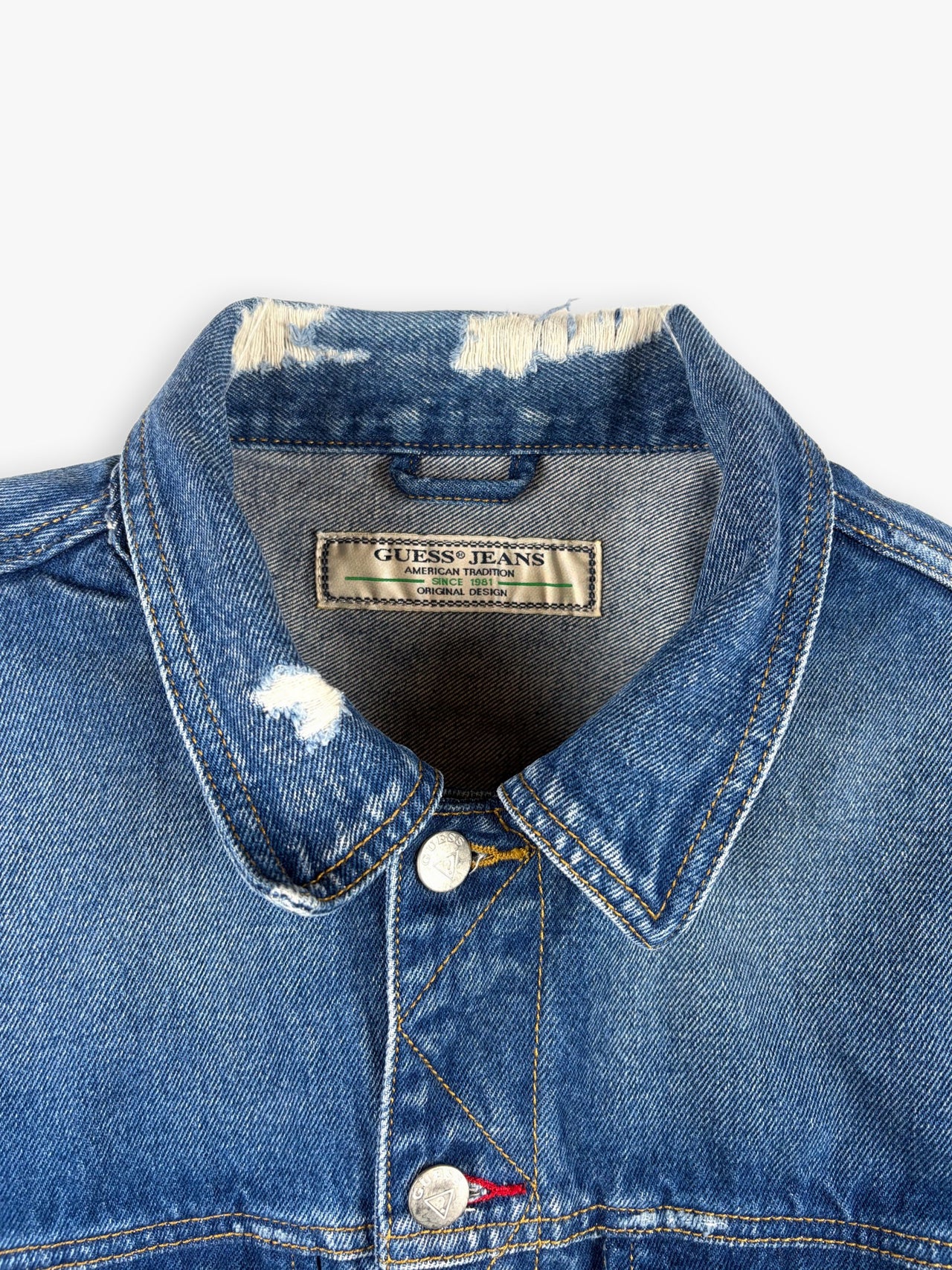 1990s Guess Denim Trucker Jacket