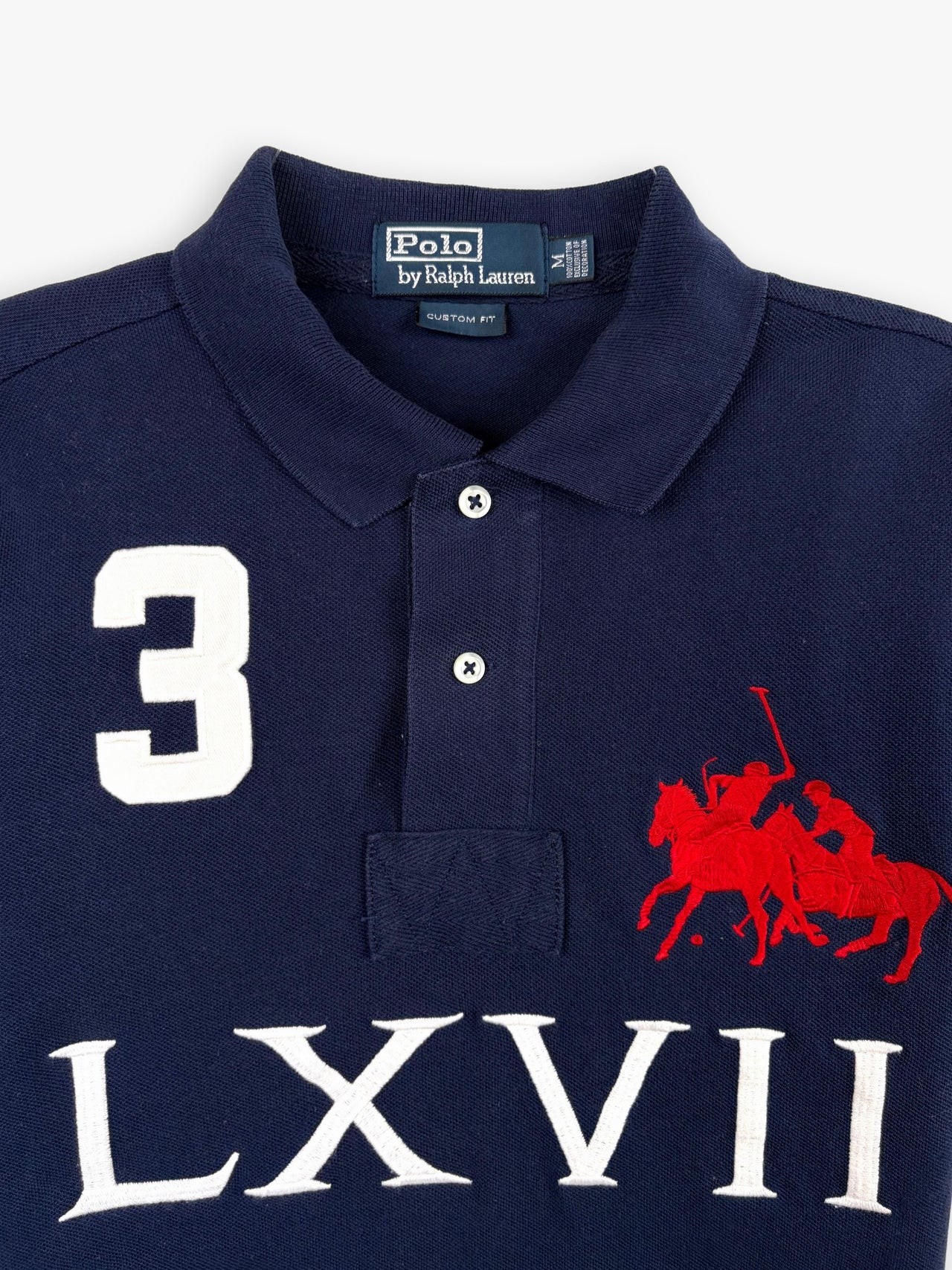 1990s Polo Ralph Lauren Double Pony Polo Shirt