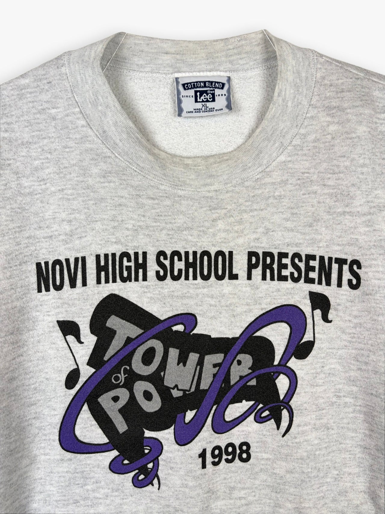 1998 Lee Novi High School Marching Band Sweatshirt