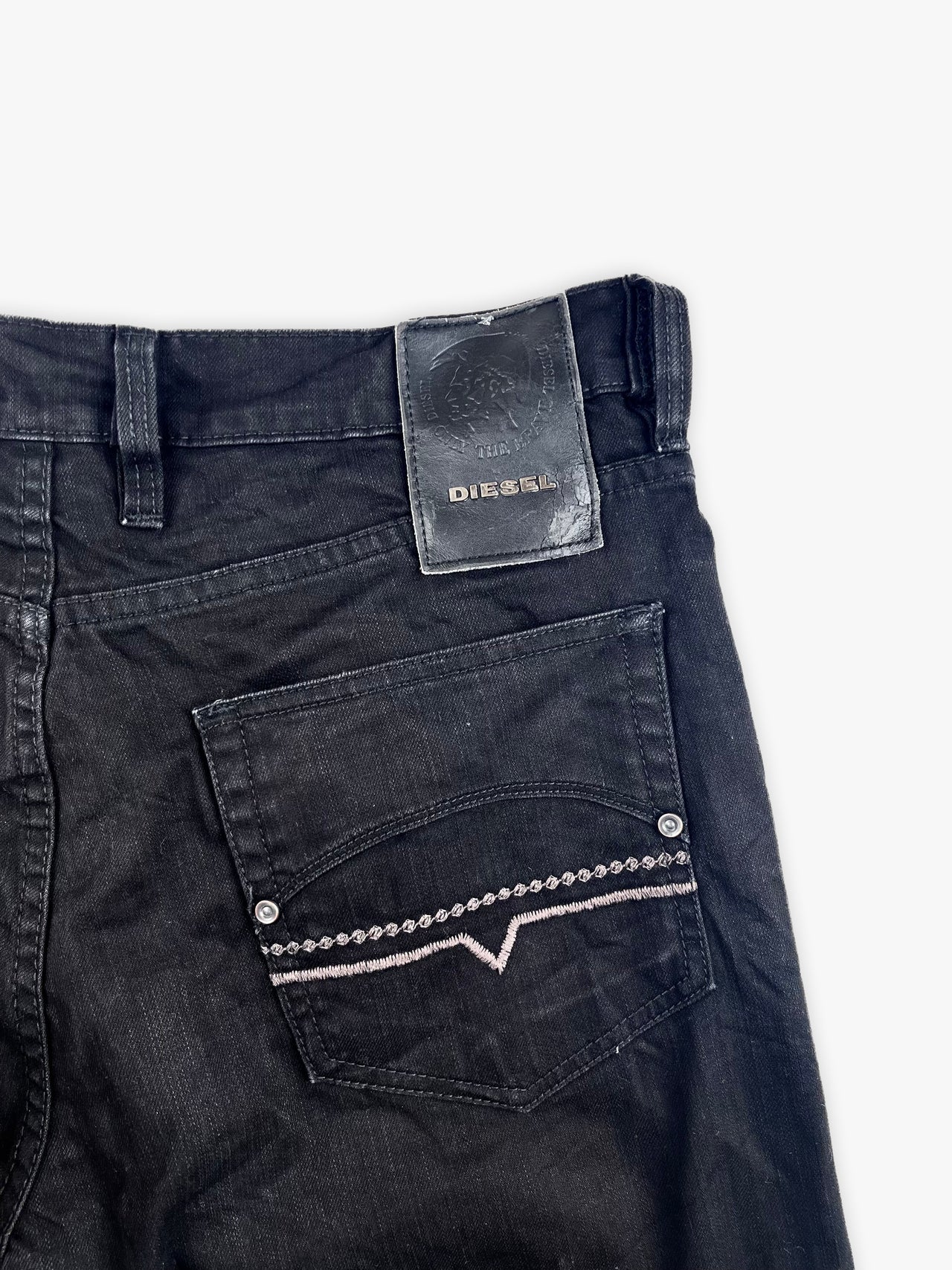 Diesel Straight Leg Jeans