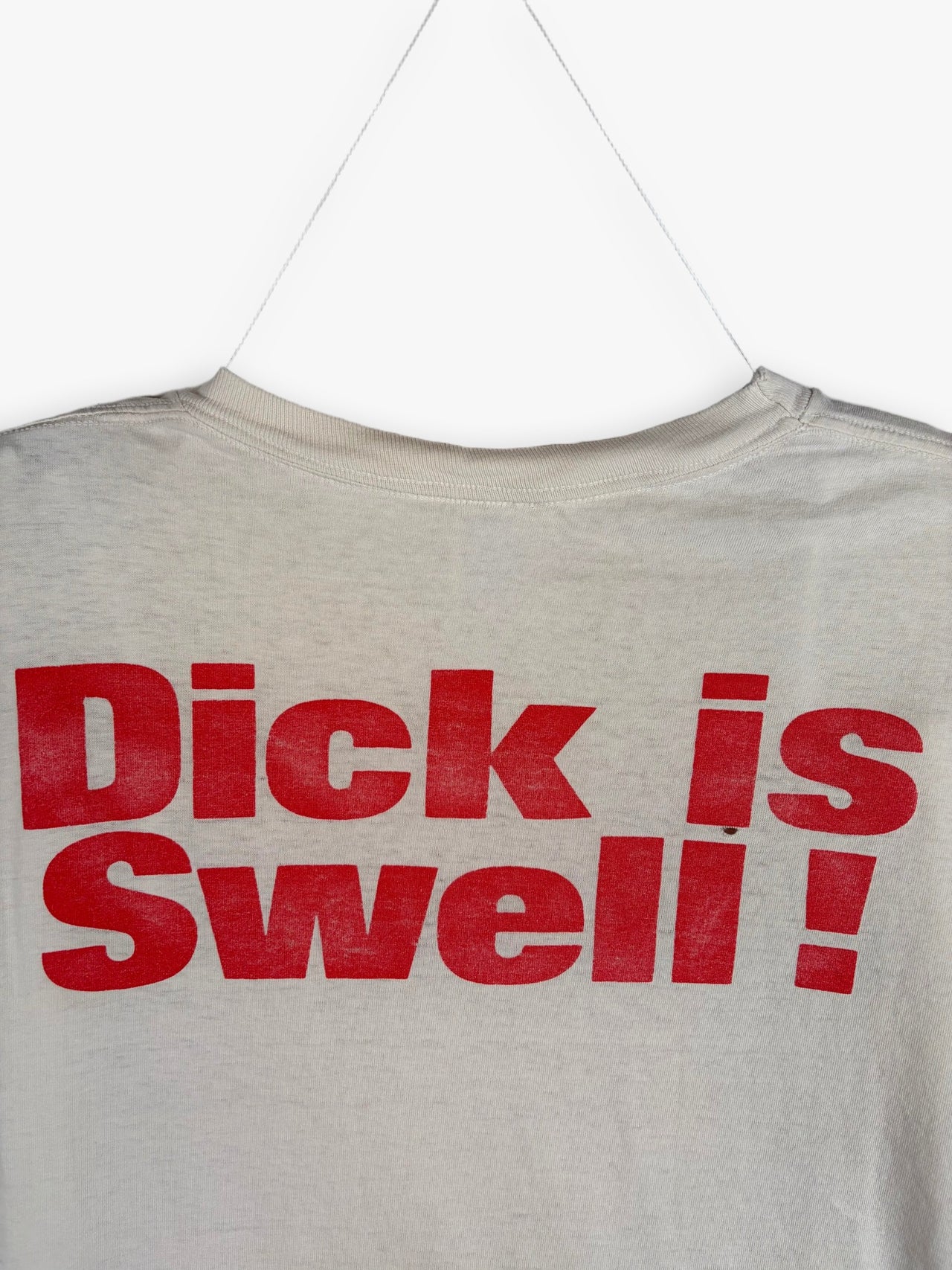 1993 The Dead Milkmen Not Richard, But Dick Album ”Dick Is Swell” T-Shirt